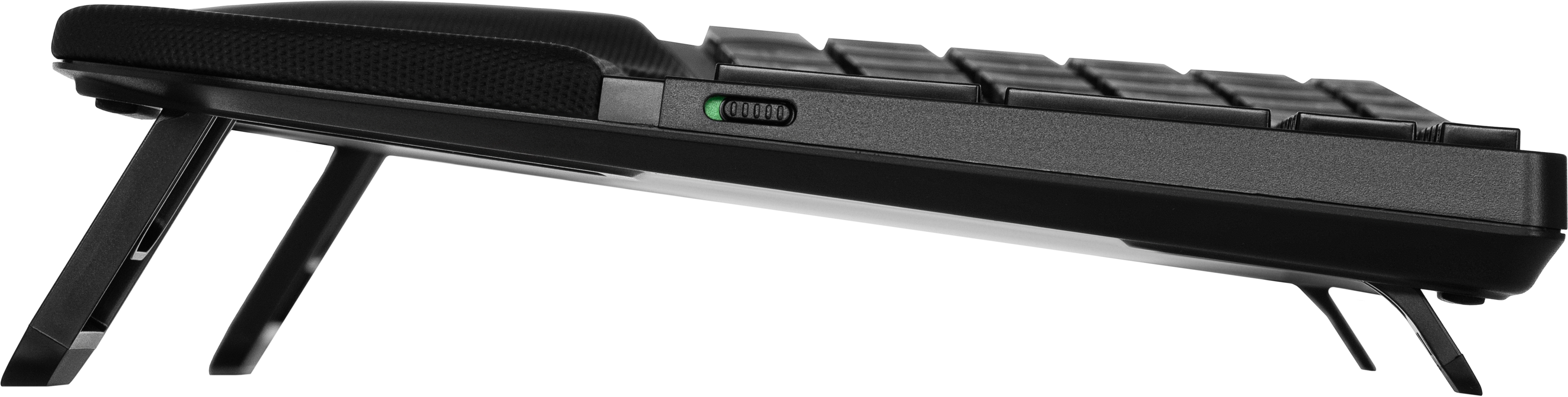 Клавиатура мембранная HP 680 Comfort Dual-Mode 111key, BT, EN/UK, Black (8T6L8AA) фото 3