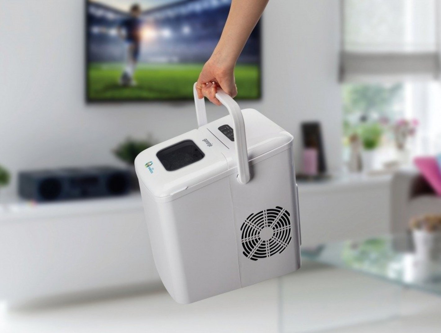 Комплект Робот-пылесос Rowenta RR9177WH + Льдогенератор Gorenje IMD1200W фото