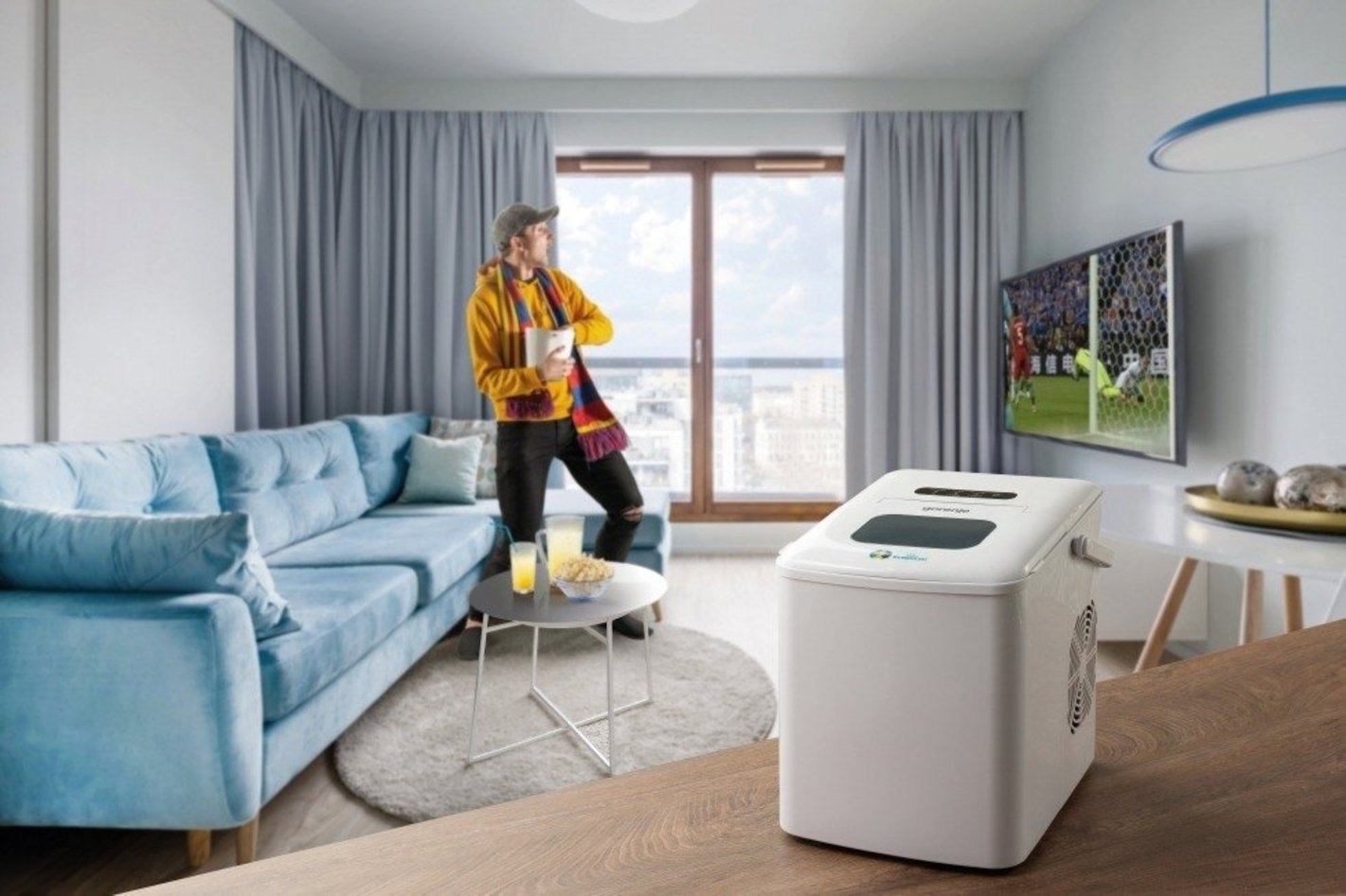 Комплект Робот-пылесос Rowenta RR9177WH + Льдогенератор Gorenje IMD1200W фото