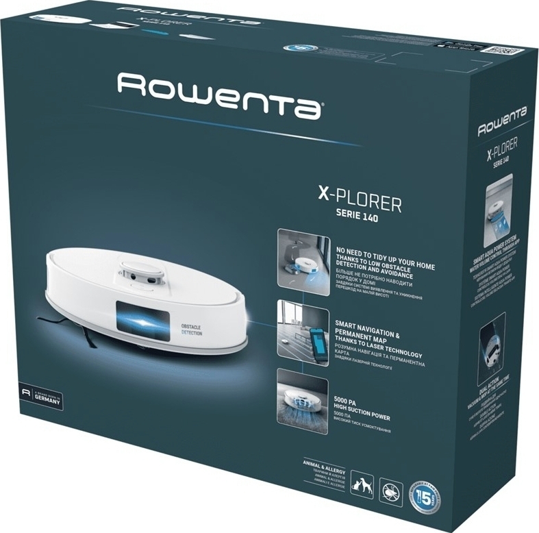 Комплект Робот-пылесос Rowenta RR9177WH + Льдогенератор Gorenje IMD1200W фото