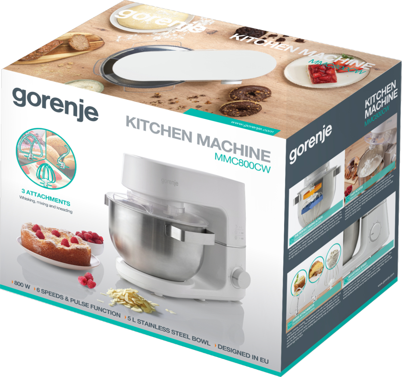 Кухонна машина Gorenje MMC800CWфото14