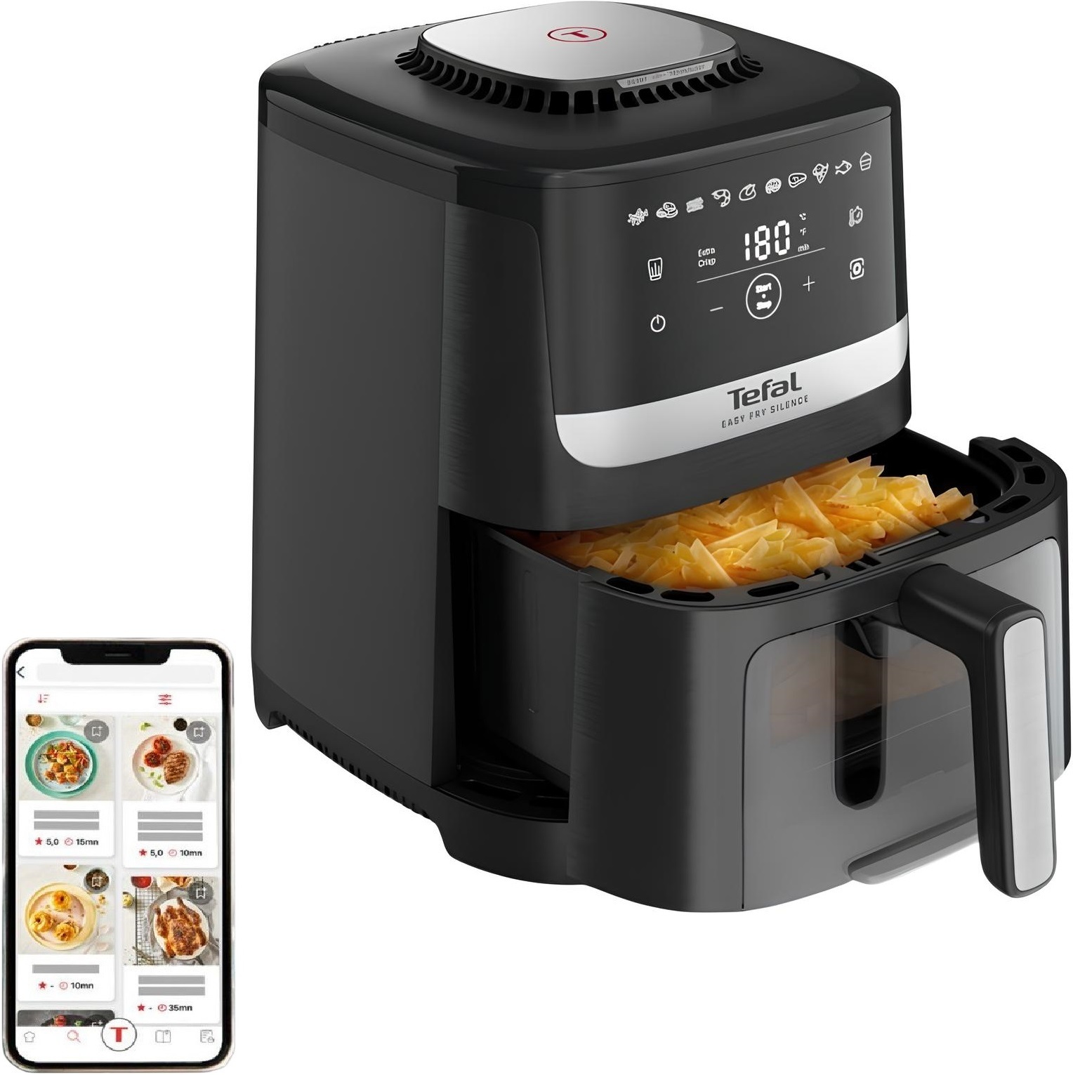 Мультипечь Tefal Easy Fry Silence Vision EY5568E0 фото 3