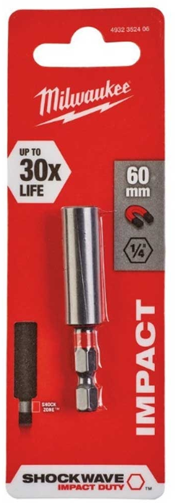 Держатель магнитный универсальный Milwaukee, 1/4 60мм (4932352406) фото 3