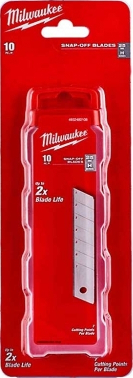 Лезо сегментоване Milwaukee, 25мм, 10шт (4932480108)фото3