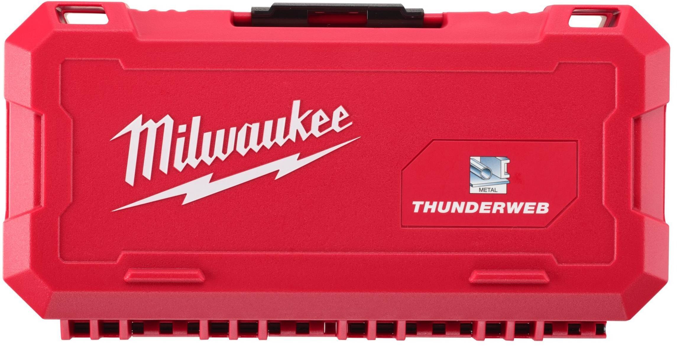 Набір свердел по металу Milwaukee HSS-G THUNDERWEB, 19 шт, 1-10мм, кейс (4932493869)фото