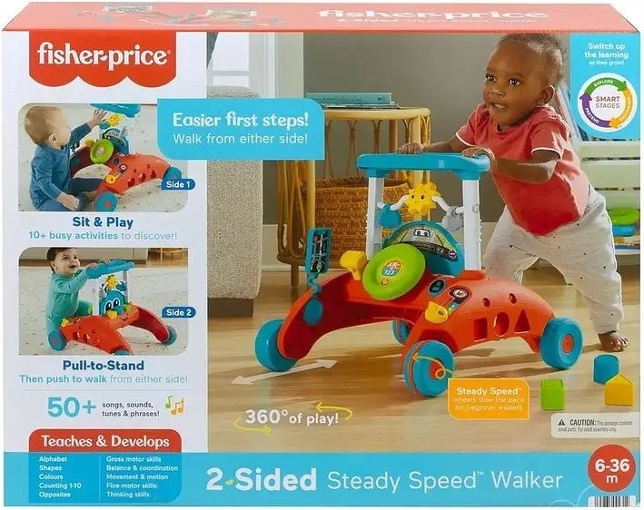 Інтерактивні ходунки "Розвивальна прогулянка", Smart Stages, Fisher-Price (HJP47)фото