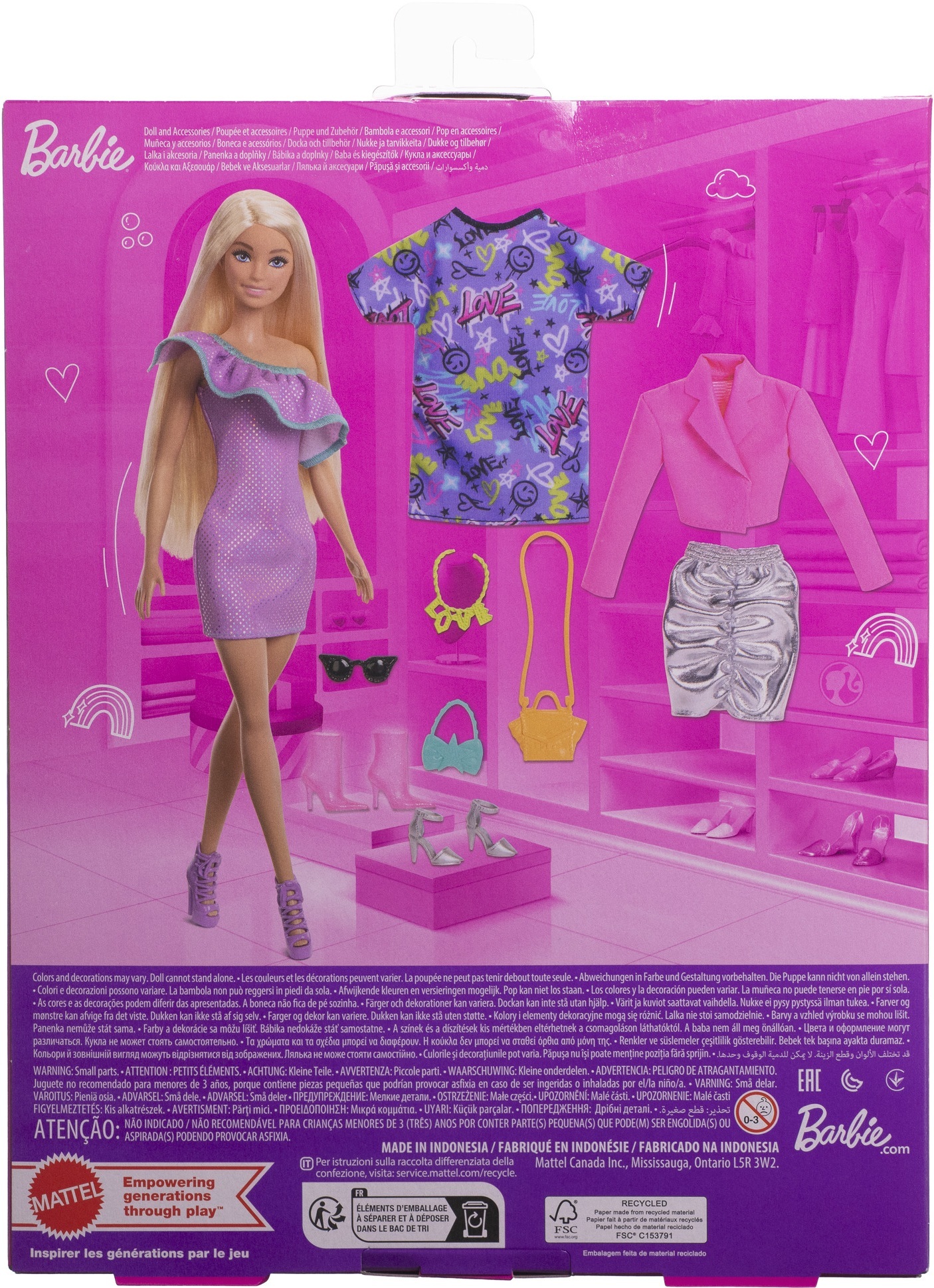 Набір Barbie "Стильні наряди" (HYT61)фото6