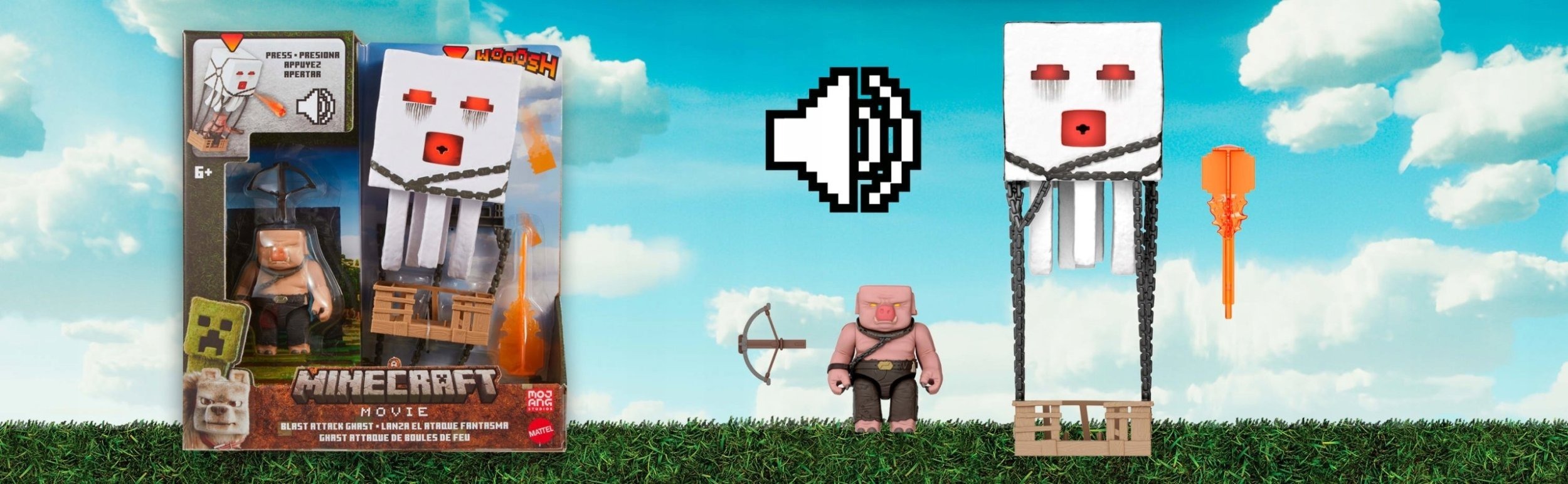 Ігровий набір Minecraft "Повітряна куля з Гаста" (JFB69)фото8