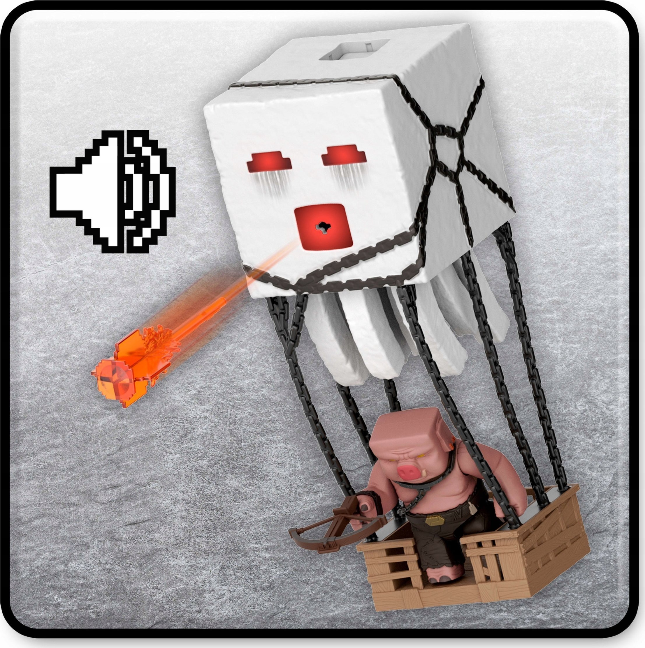 Ігровий набір Minecraft "Повітряна куля з Гаста" (JFB69)фото7