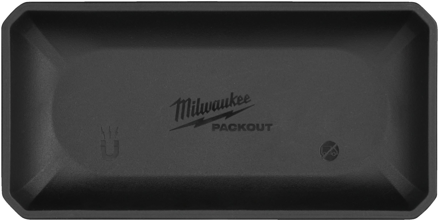 Піддон магнітний Milwaukee Packout, пластик, 200х100мм (4932493381)фото