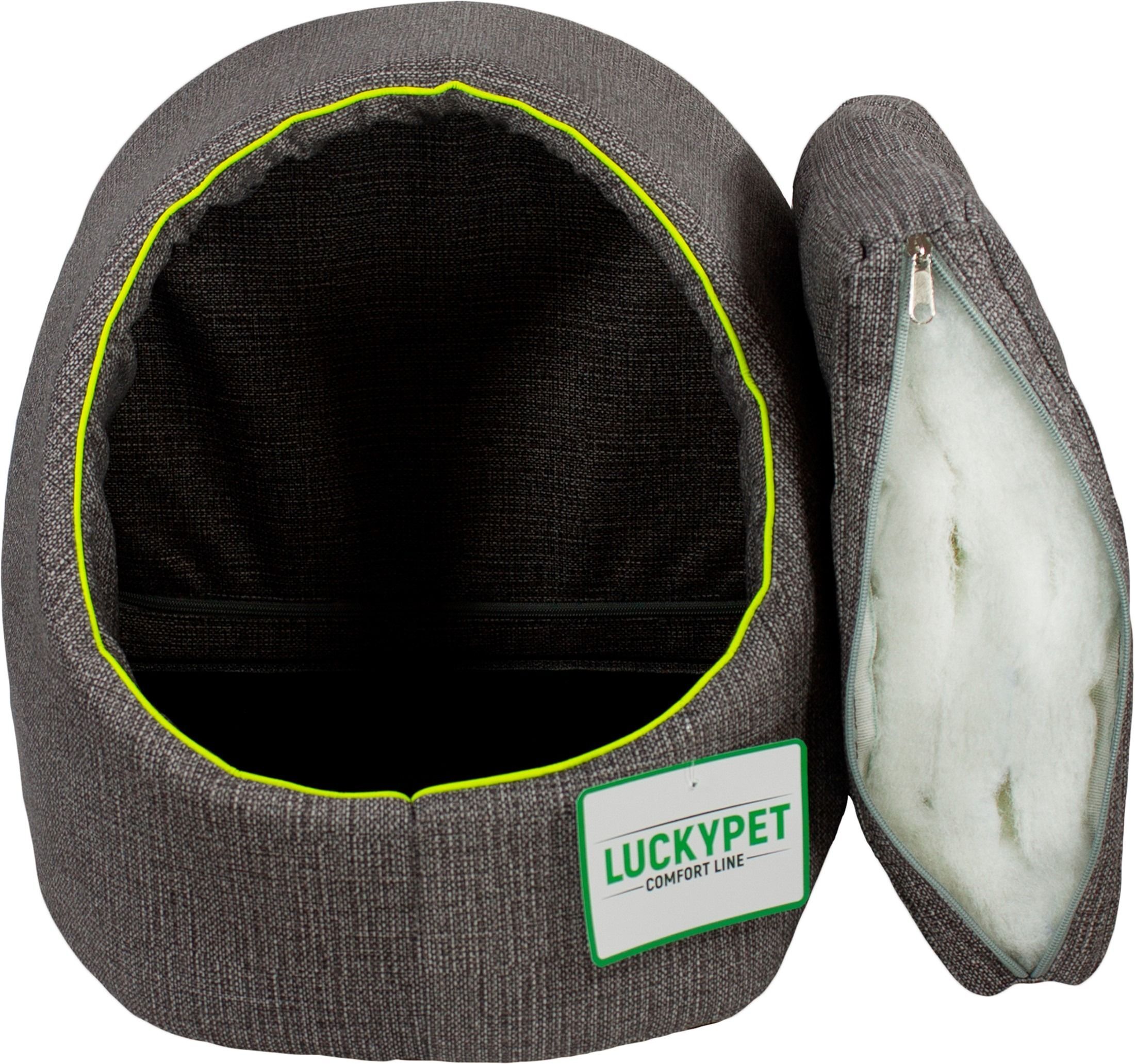 Будка Lucky Pet №1 Алиса Серый 36x37x32 фото 2