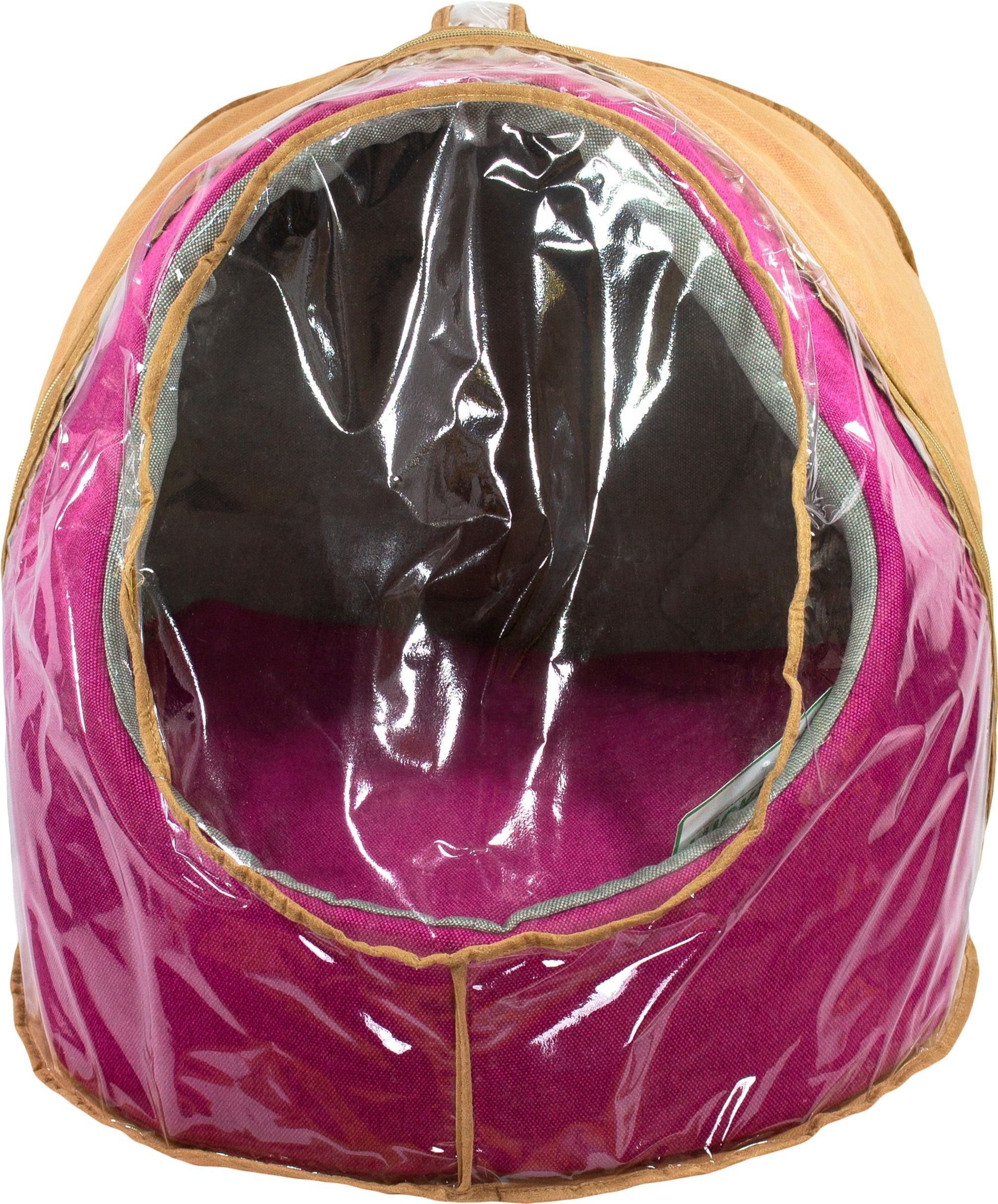 Будка Lucky Pet №1 Руди Фуксия 36x37x32 фото 3