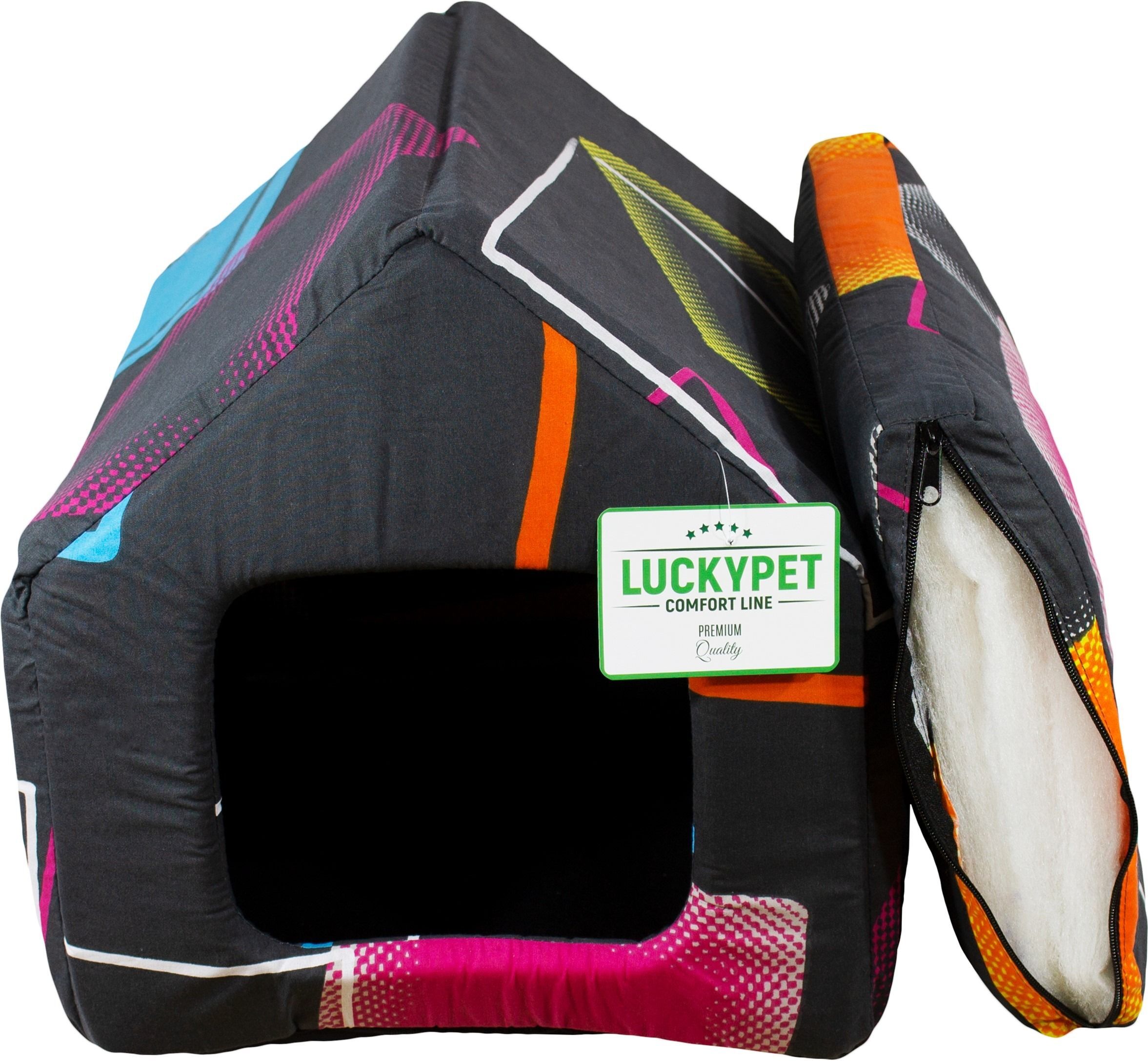 Домик Lucky Pet №0 Джесси Геометрия 26x27x27 фото 2