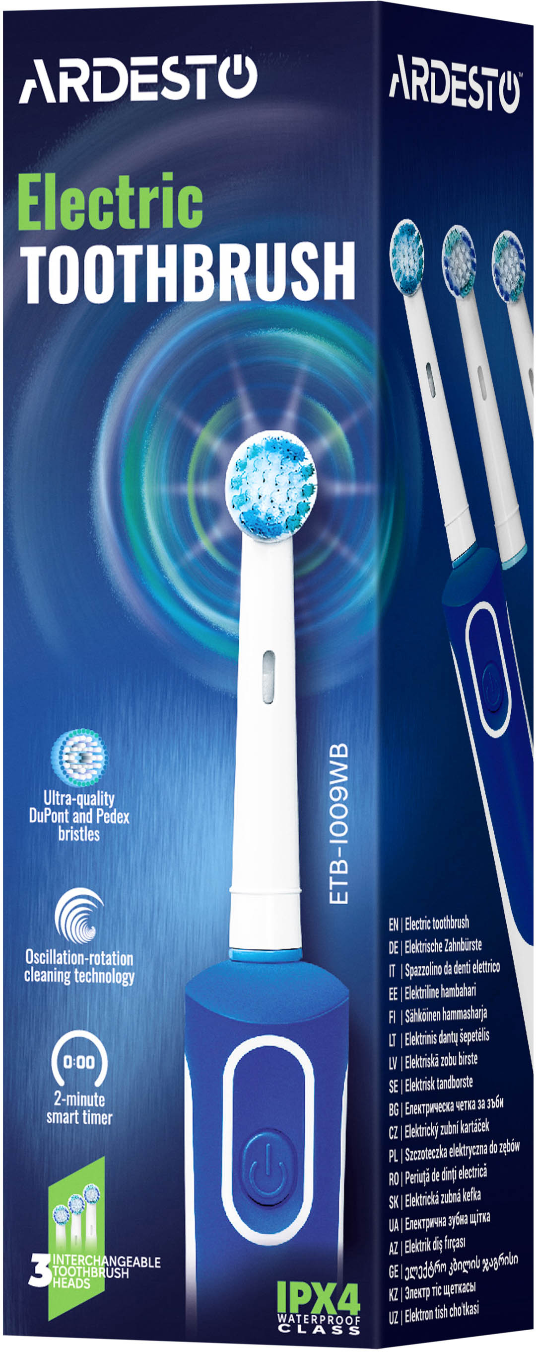 Електрична зубна щітка ARDESTO ETB-I009WBфото9