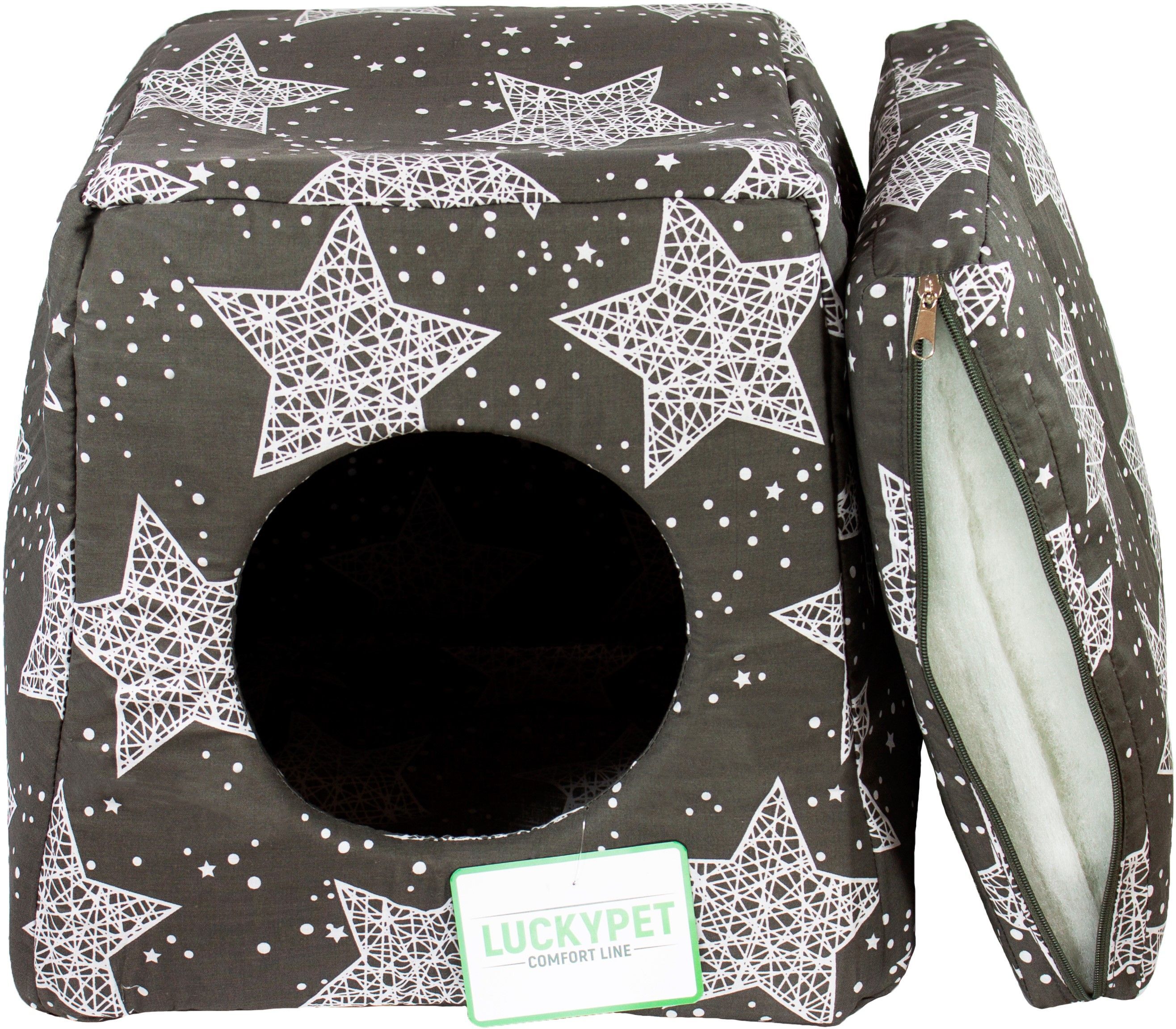 Куб Lucky Pet №1 Марс Серый 36x36 фото 