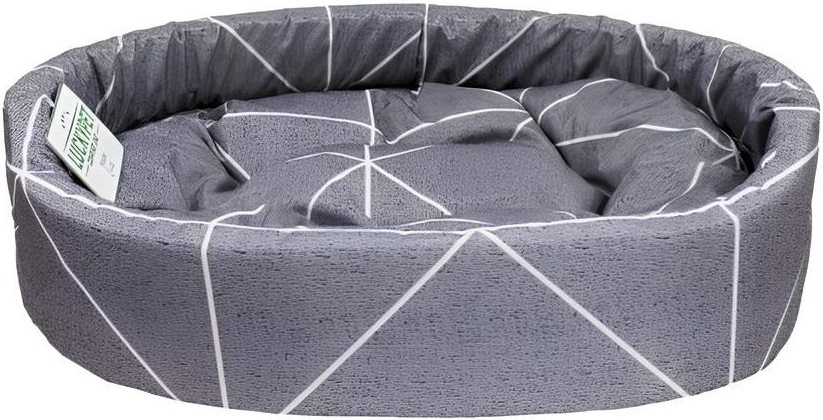 Лежак Luсky Pet №1 Зірка Сірий 35x45фото3