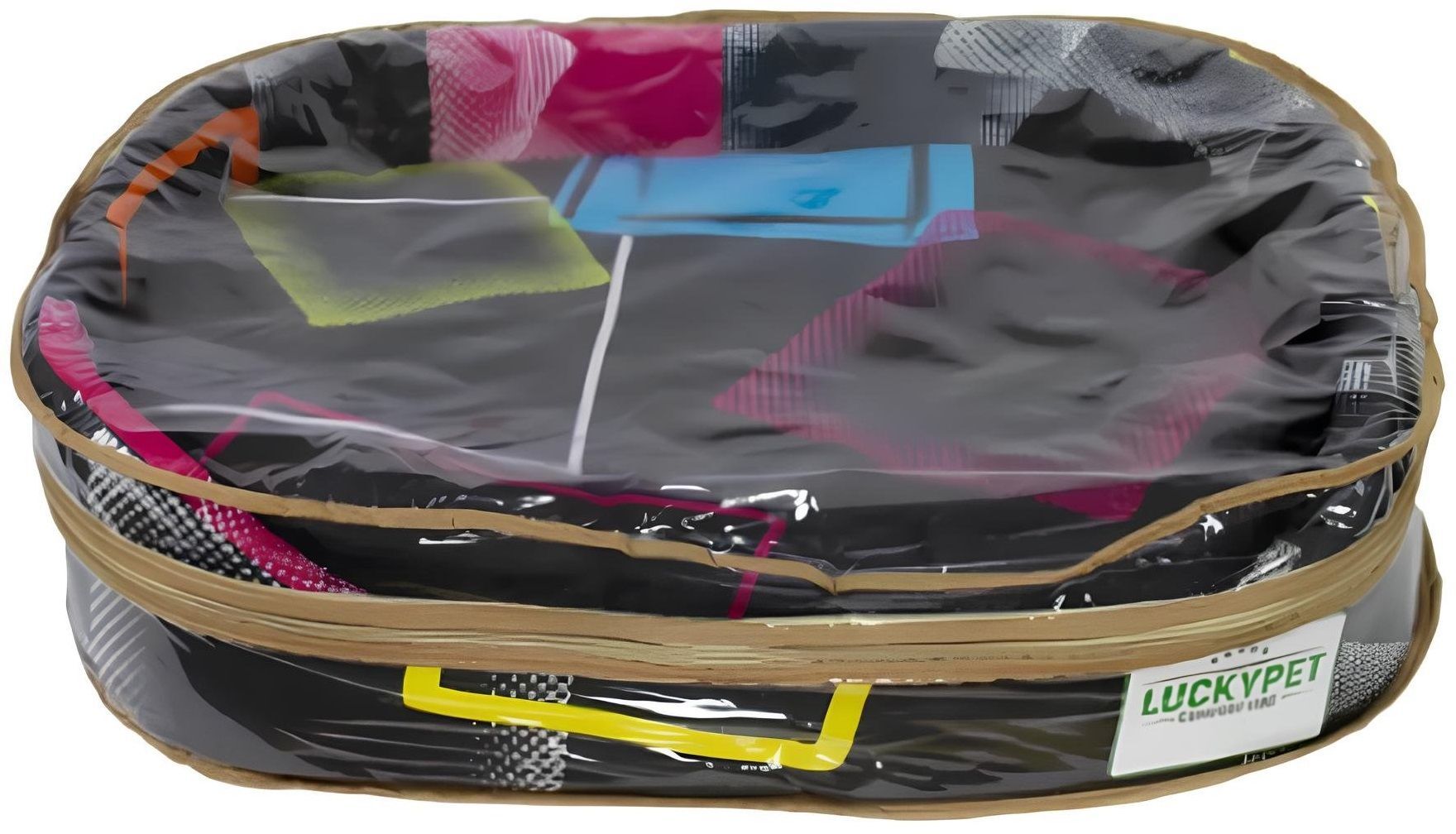 Лежак Lucky Pet №0 Макс Геометрия 26x37x12 фото 