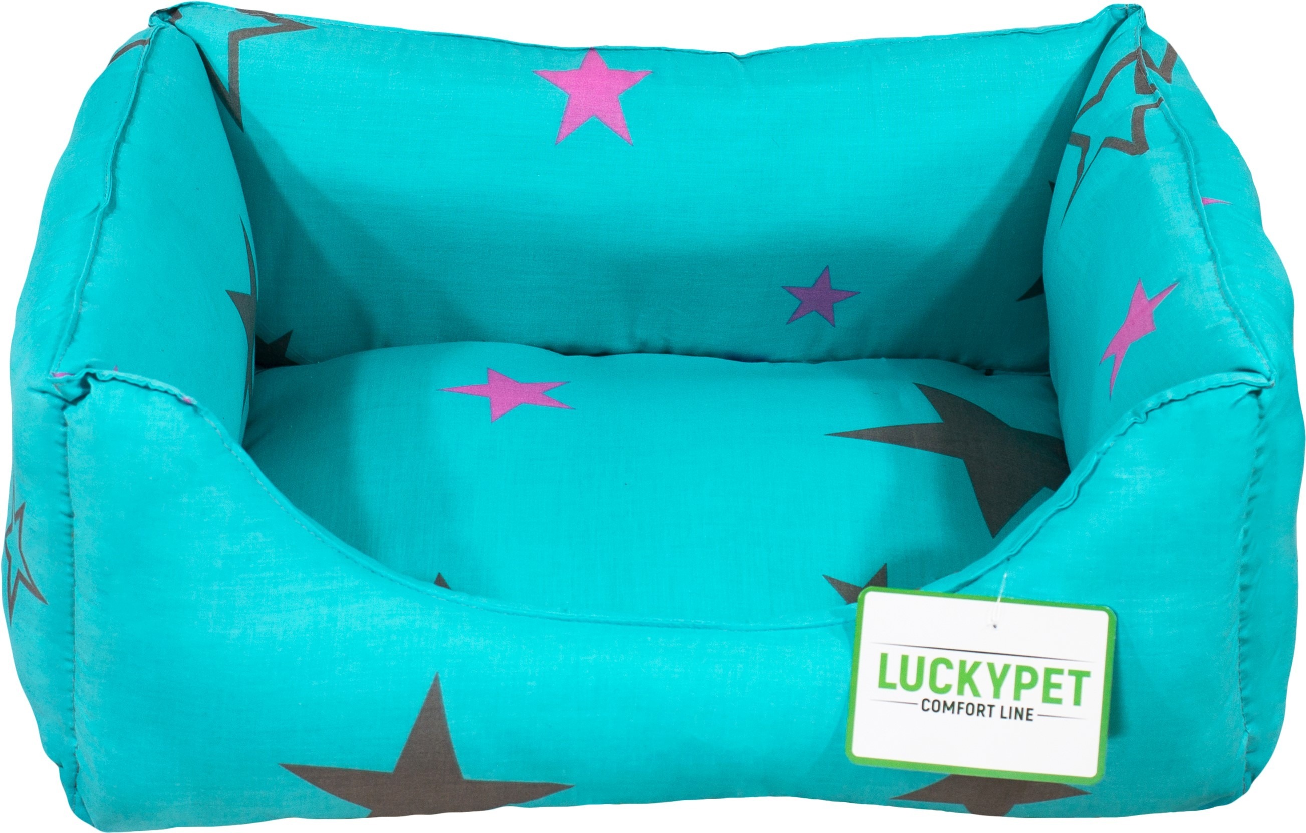 Лежак Lucky Pet №1 Рей Бирюзовый 30x40x21 фото 2