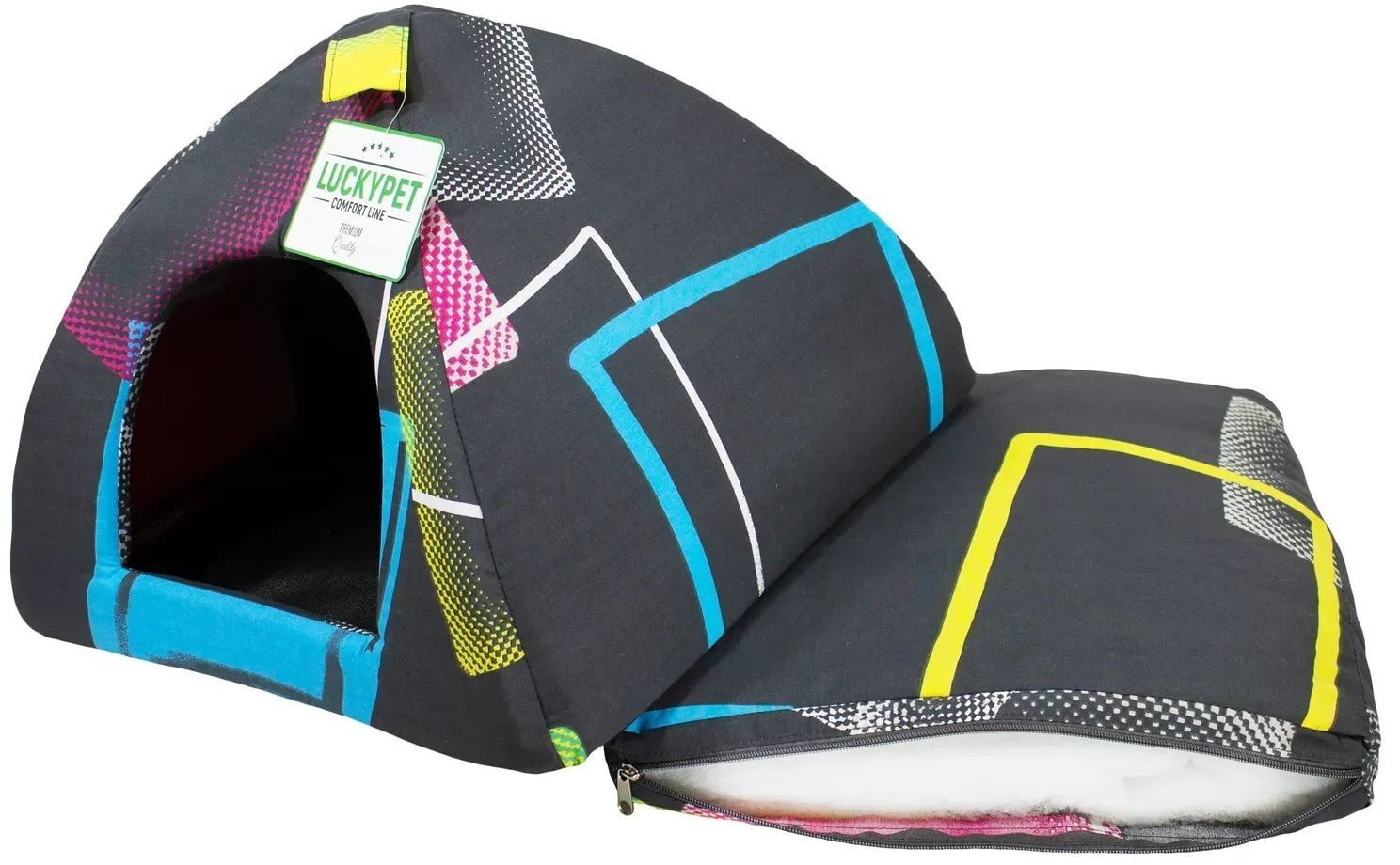 Юрта Lucky Pet №1 Соня Геометрія 39x39x31фото