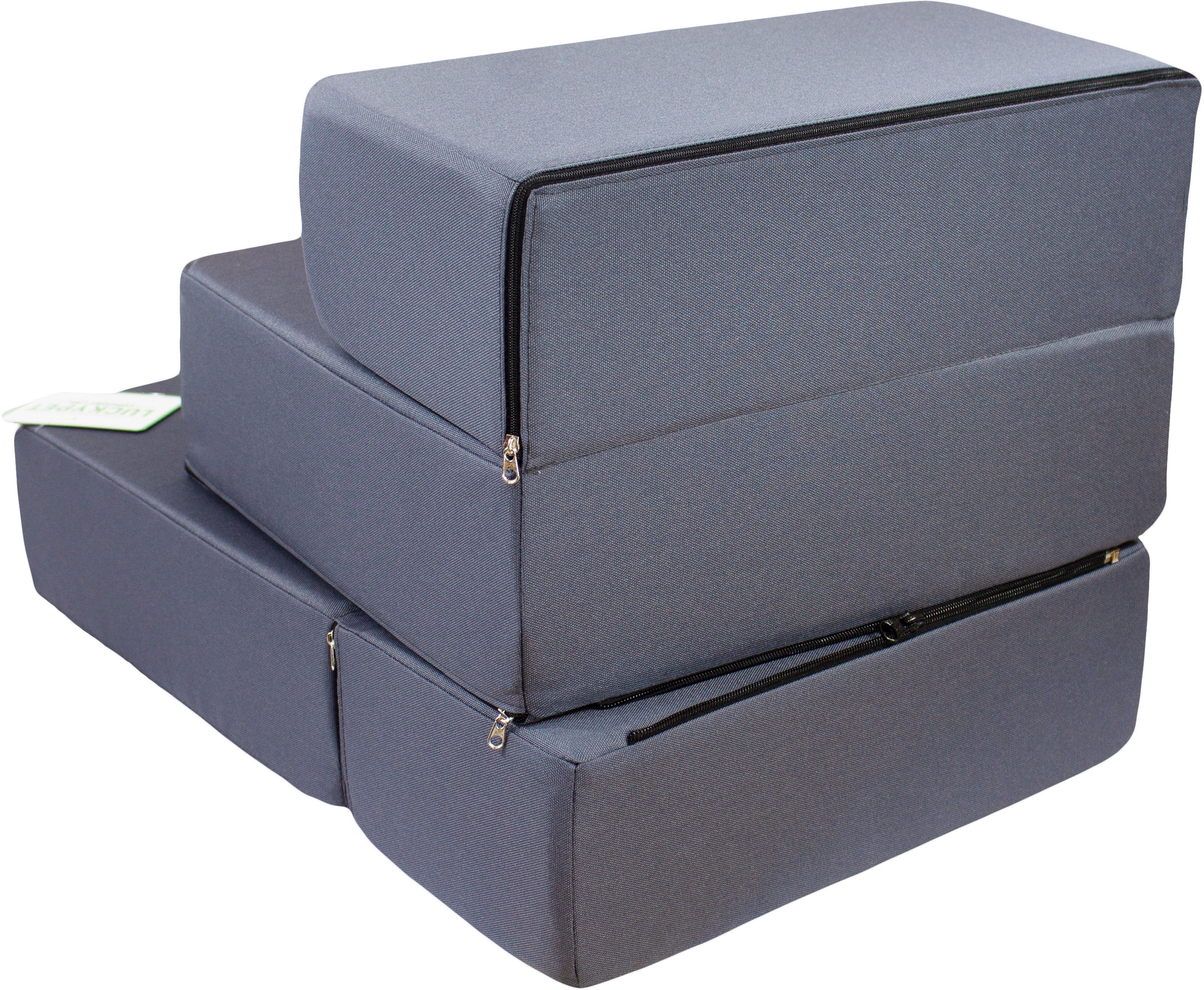 Ступеньки-трансформер Lucky Pet Эверест Серые 36x40x60 фото 3