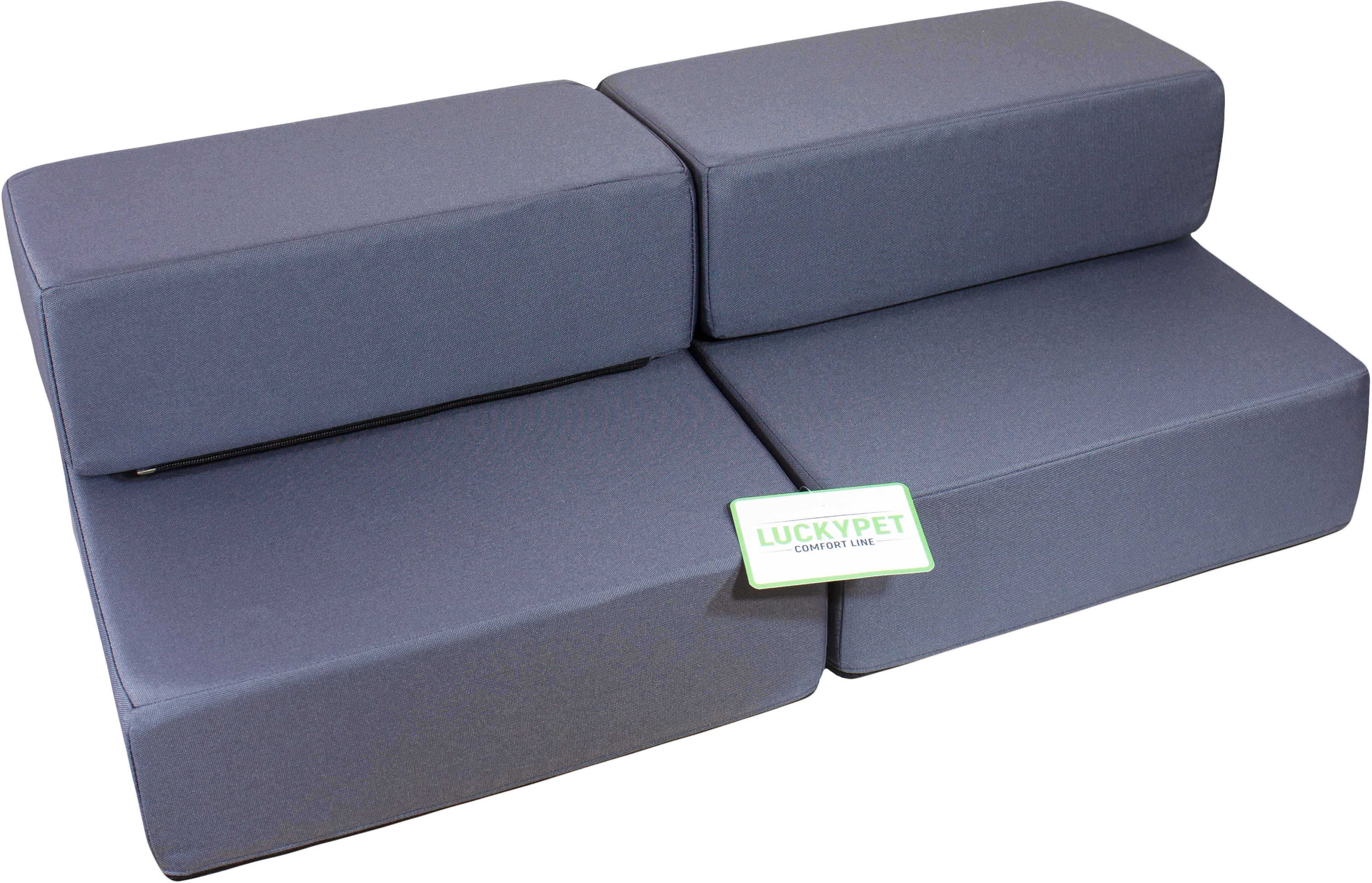 Ступеньки-трансформер Lucky Pet Эверест Серые 36x40x60 фото 5