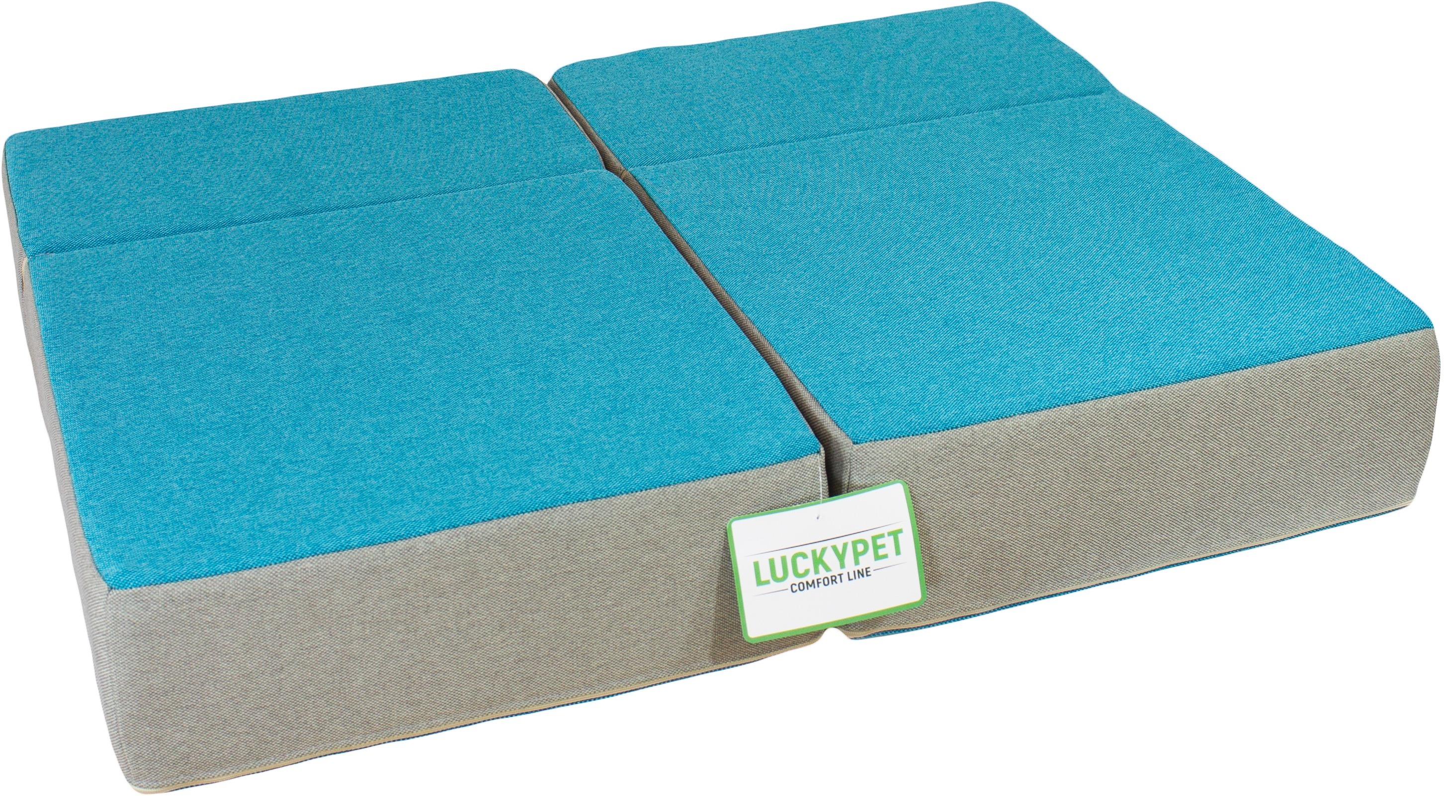 Ступеньки-трансформер Lucky Pet Эверест Бирюзовые 36x40x60 фото 6