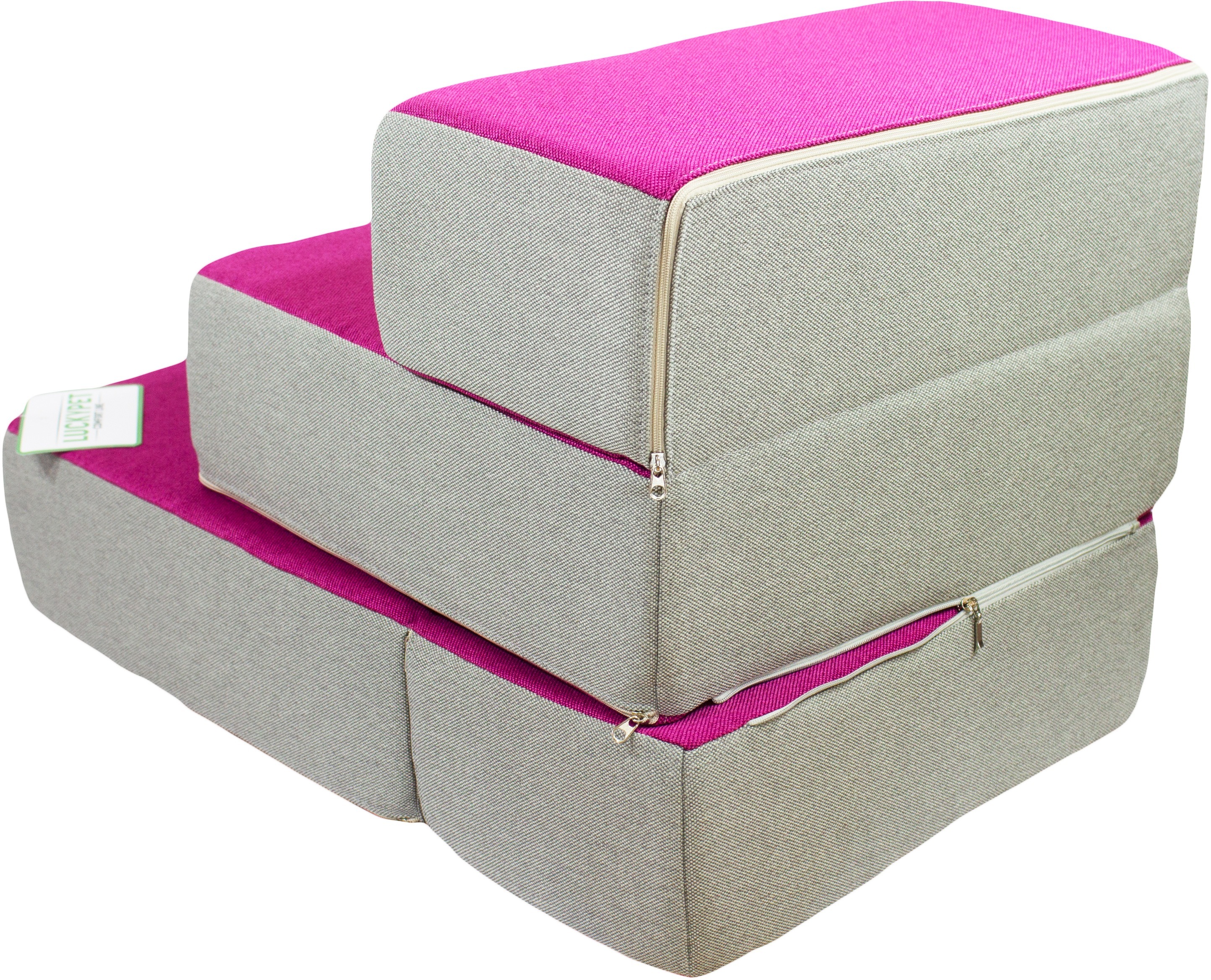 Сходинки-трансформер Lucky Pet Еверест Фуксія 36x40x60фото3