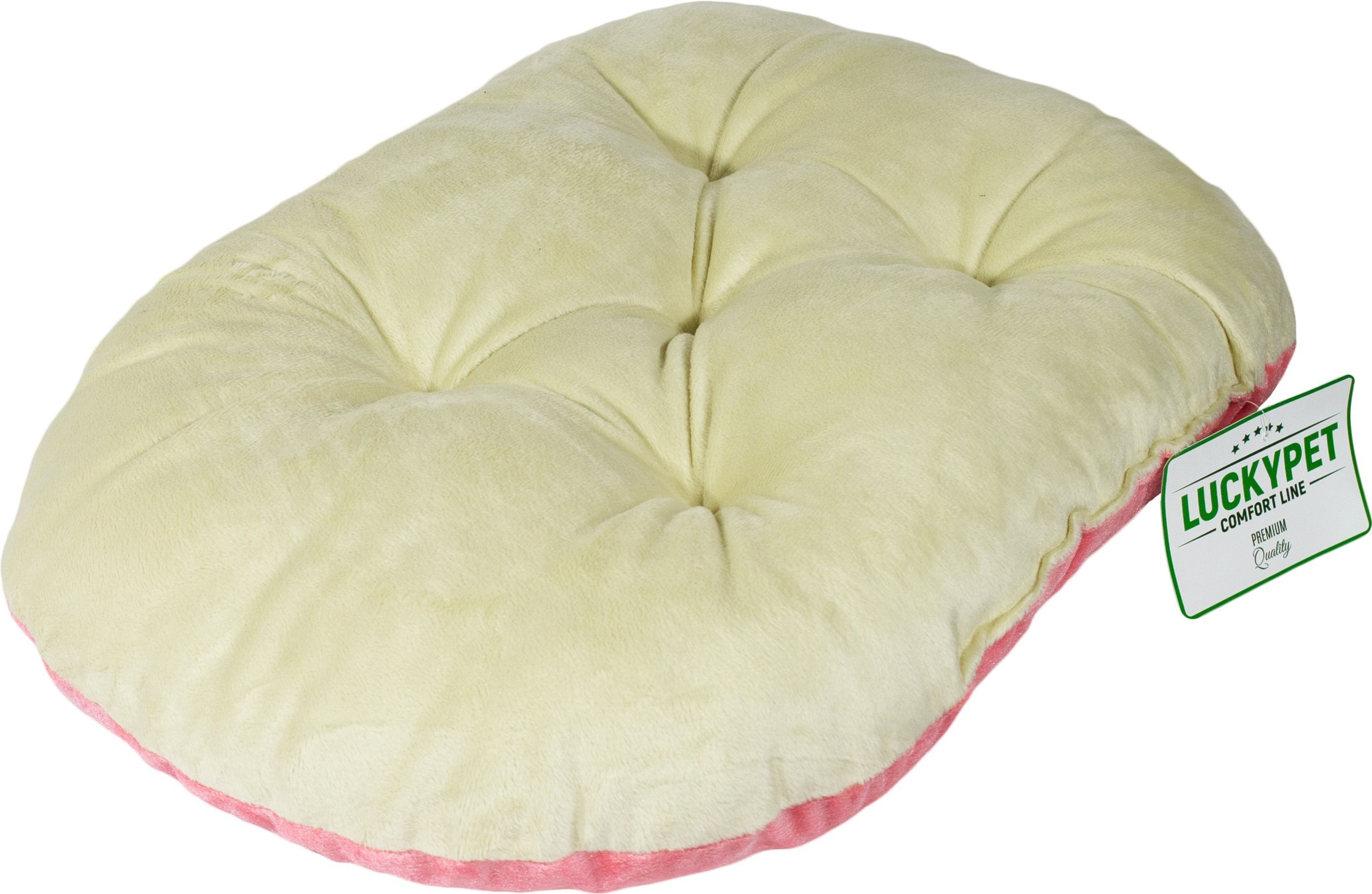 Лежак-Подушка Lucky Pet №1 Зефир Розово-кремовый 40x50 фото 2