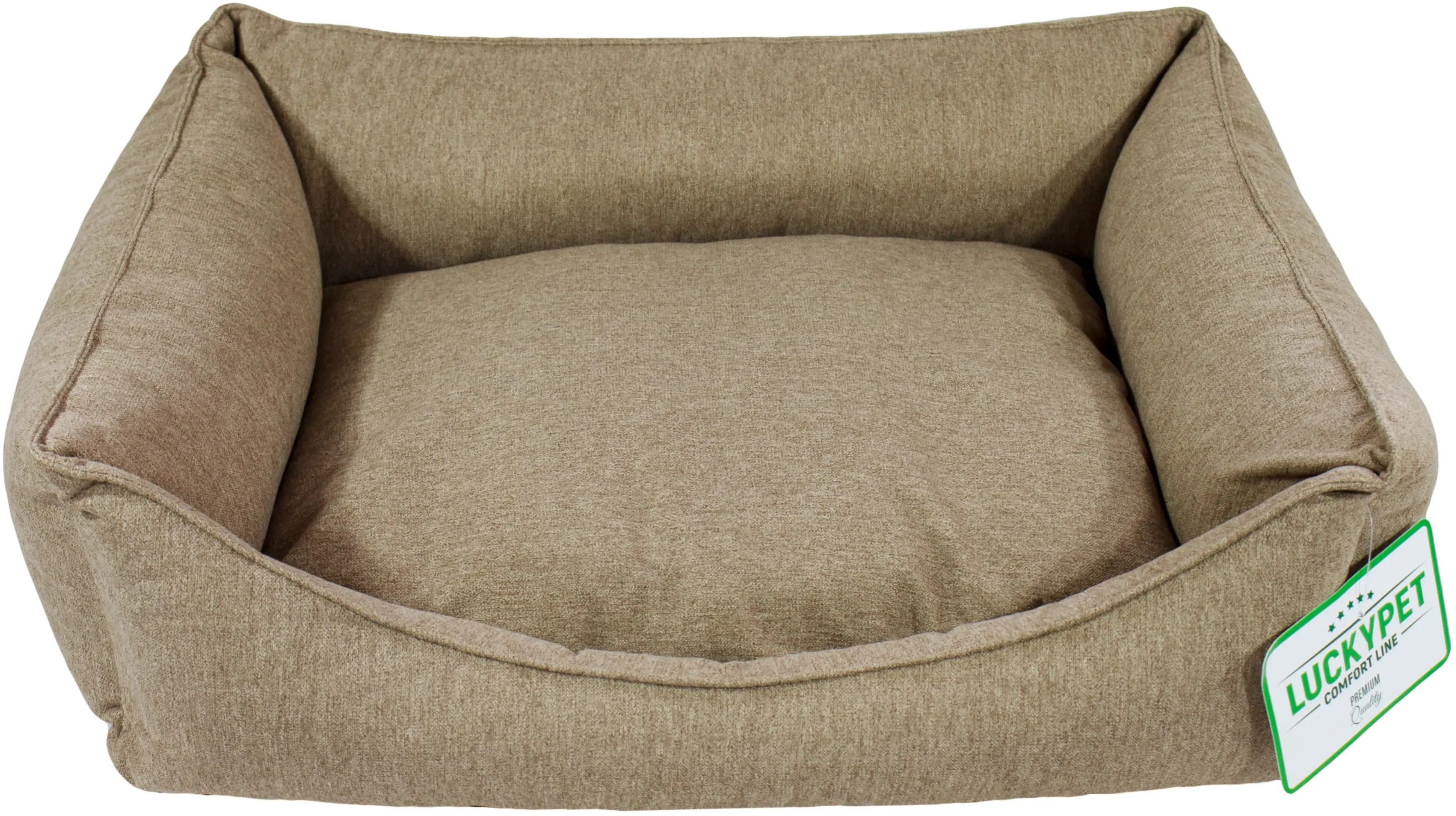 Лежак Lucky Pet №1 Твіст Кавовий 40x50x16фото2