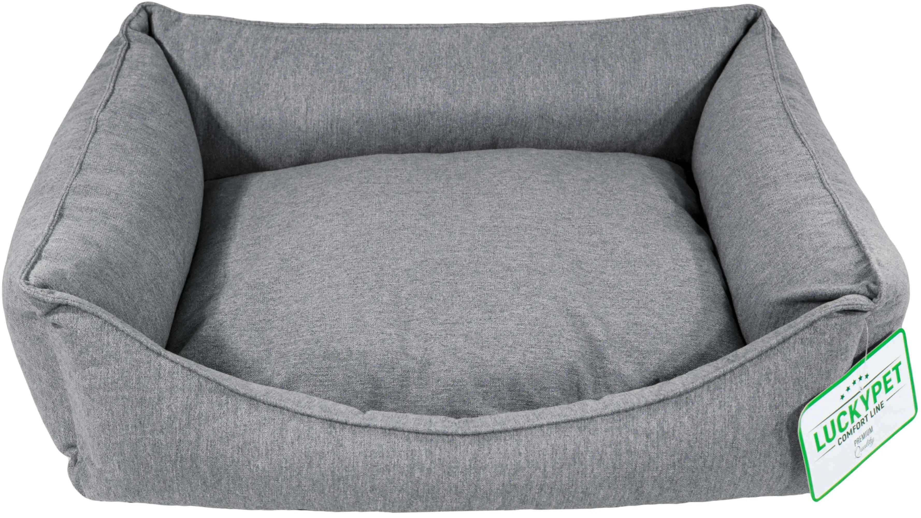 Лежак Lucky Pet №1 Твист Серый 40x50x16 фото 2