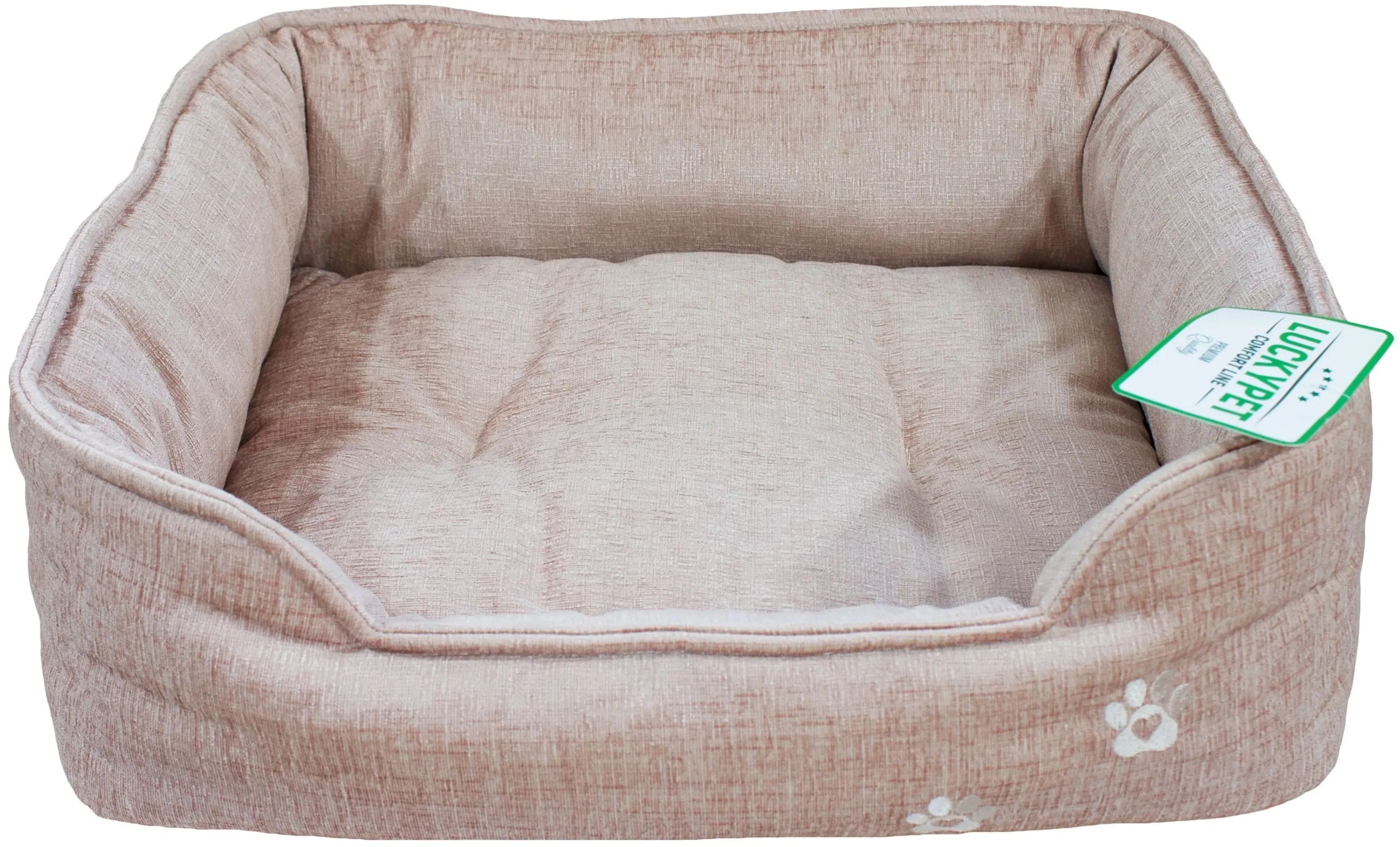 Лежак Lucky Pet №2 Мінор Рожевий 50x65x21фото2