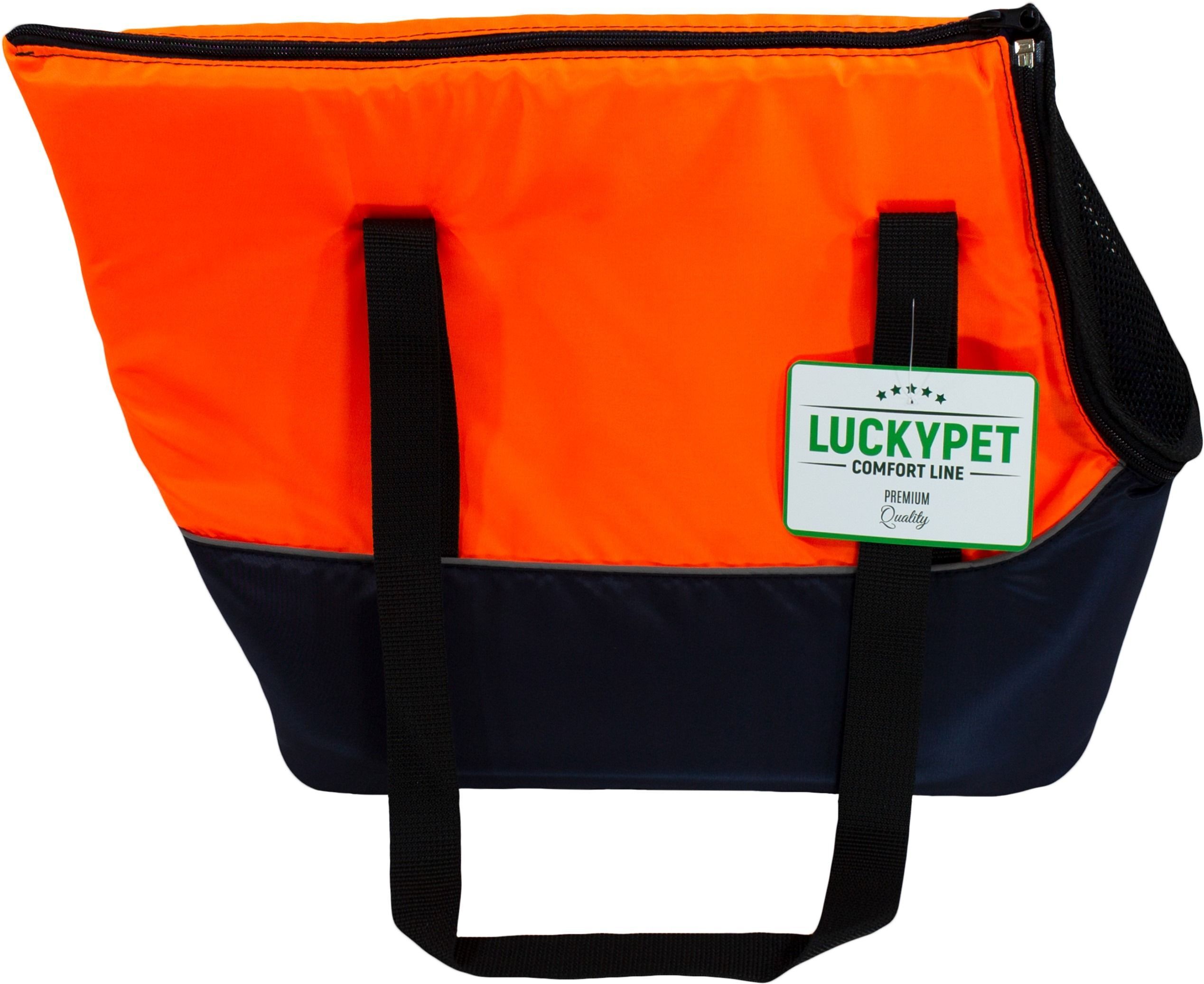 Сумка-переноска Lucky Pet №0 Дарсі Синій+Оранжевийфото