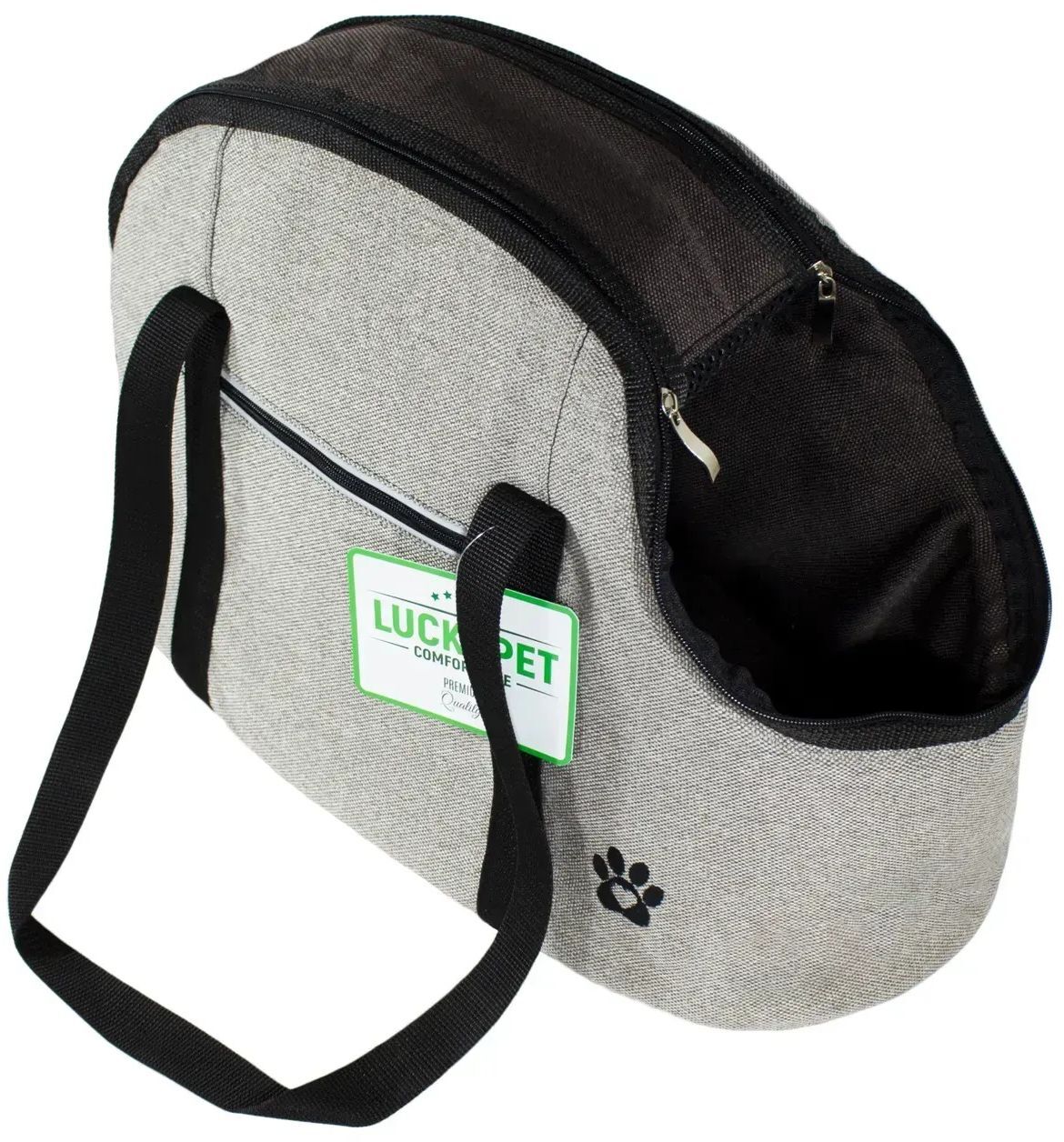 Сумка-переноска Lucky Pet №1 Лорис Серый 22x42x31 фото 