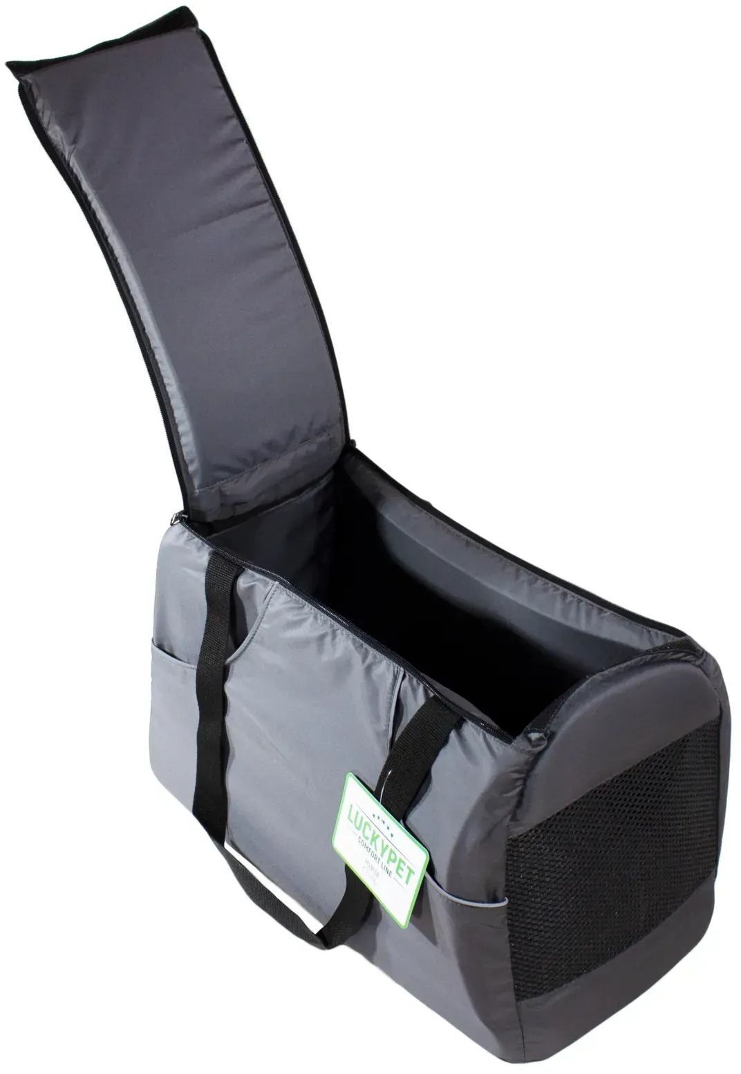Сумка-тунель Lucky Pet №1 Арго Сірий 21x47x30фото2