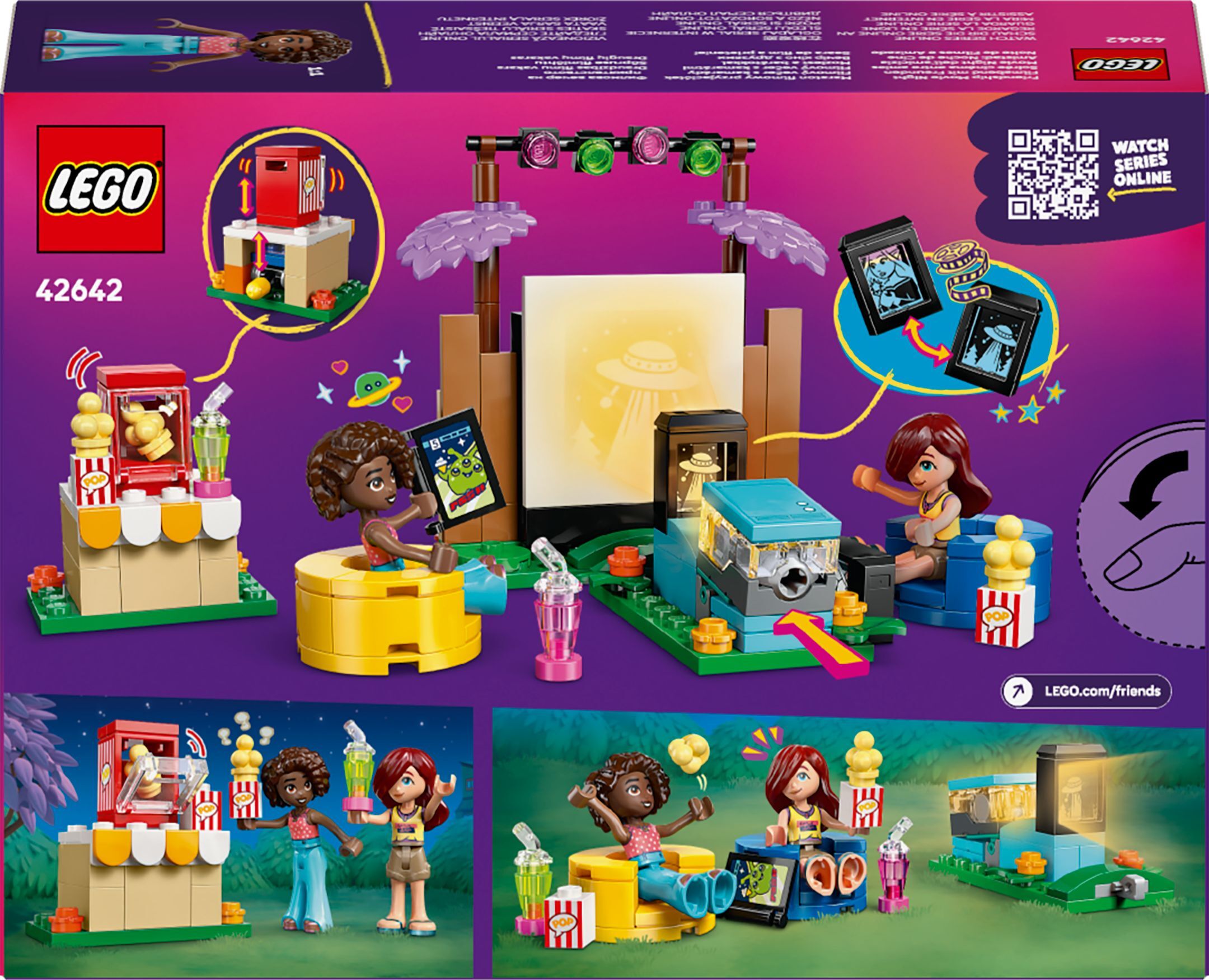LEGO 42642 Вечер кино с друзьями V29 LEGO Friends фото 10