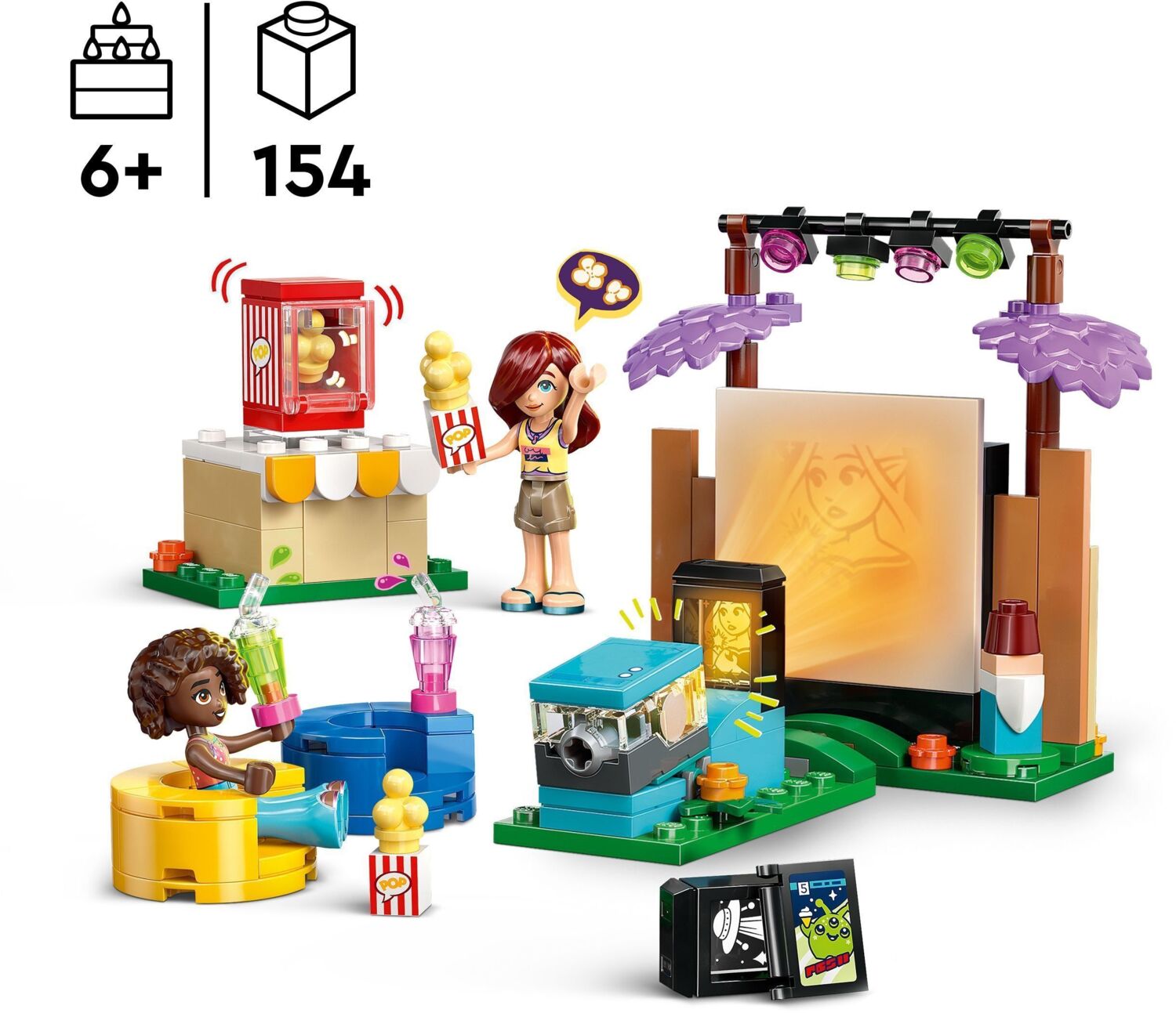 LEGO 42642 Вечер кино с друзьями V29 LEGO Friends фото