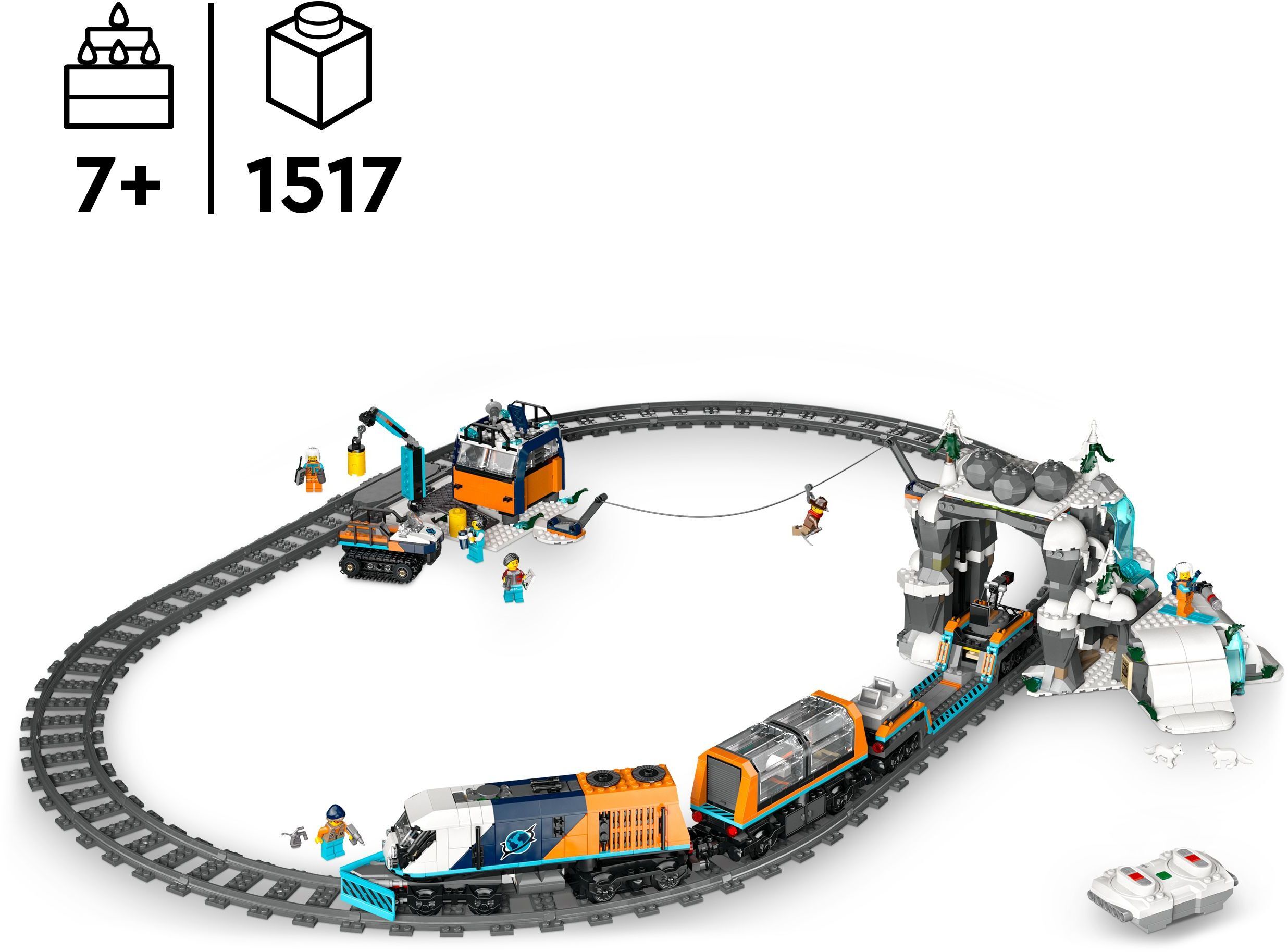LEGO 60470 Арктический исследовательский экс.. V29 City Trains фото 2