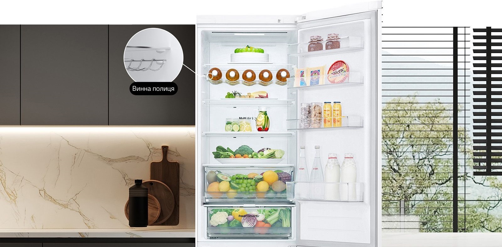 Холодильник LG GW-B509FVFWфото