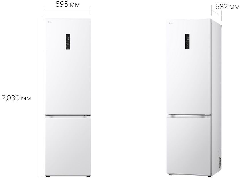 Холодильник LG GW-B509FVFWфото