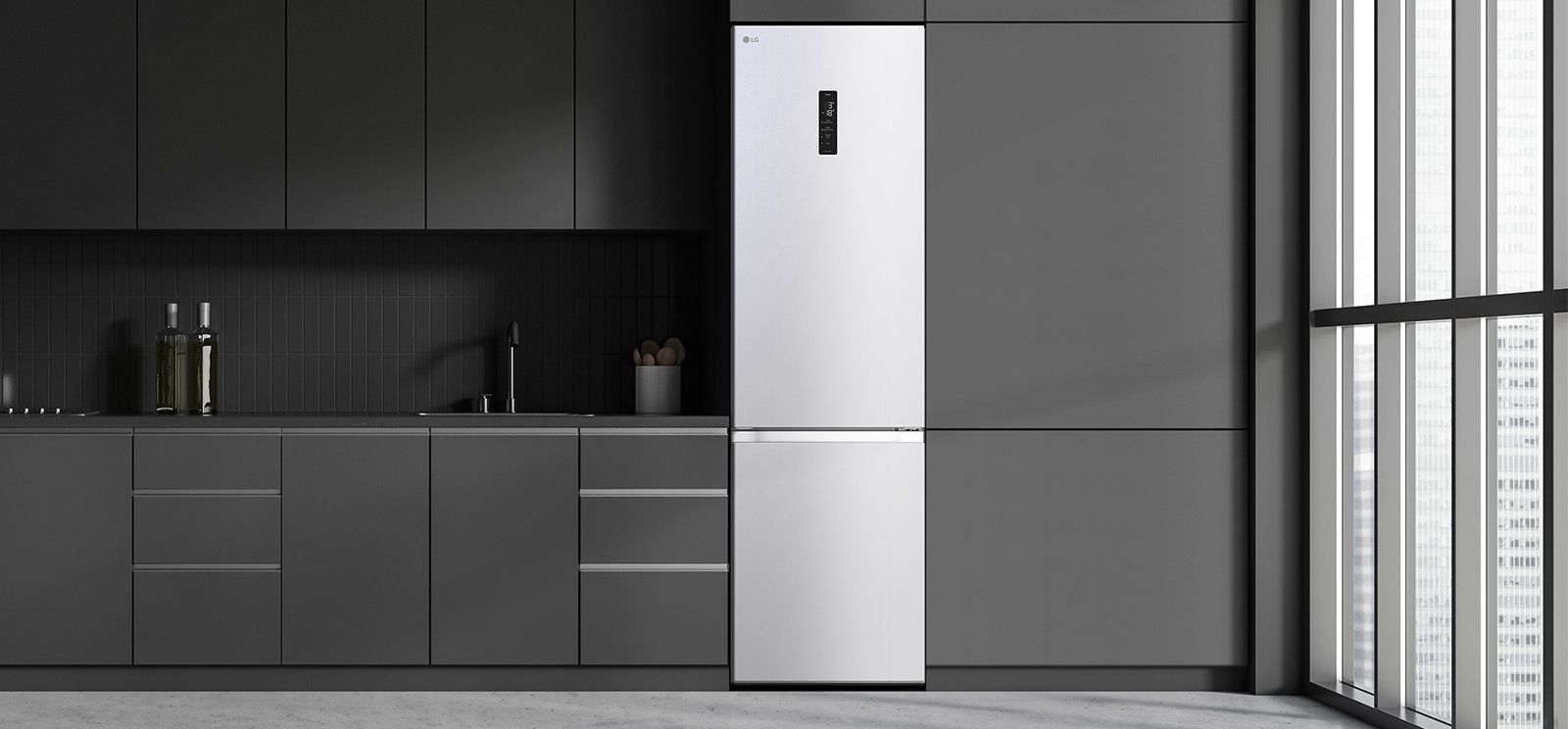 Холодильник LG GW-B509FVFWфото