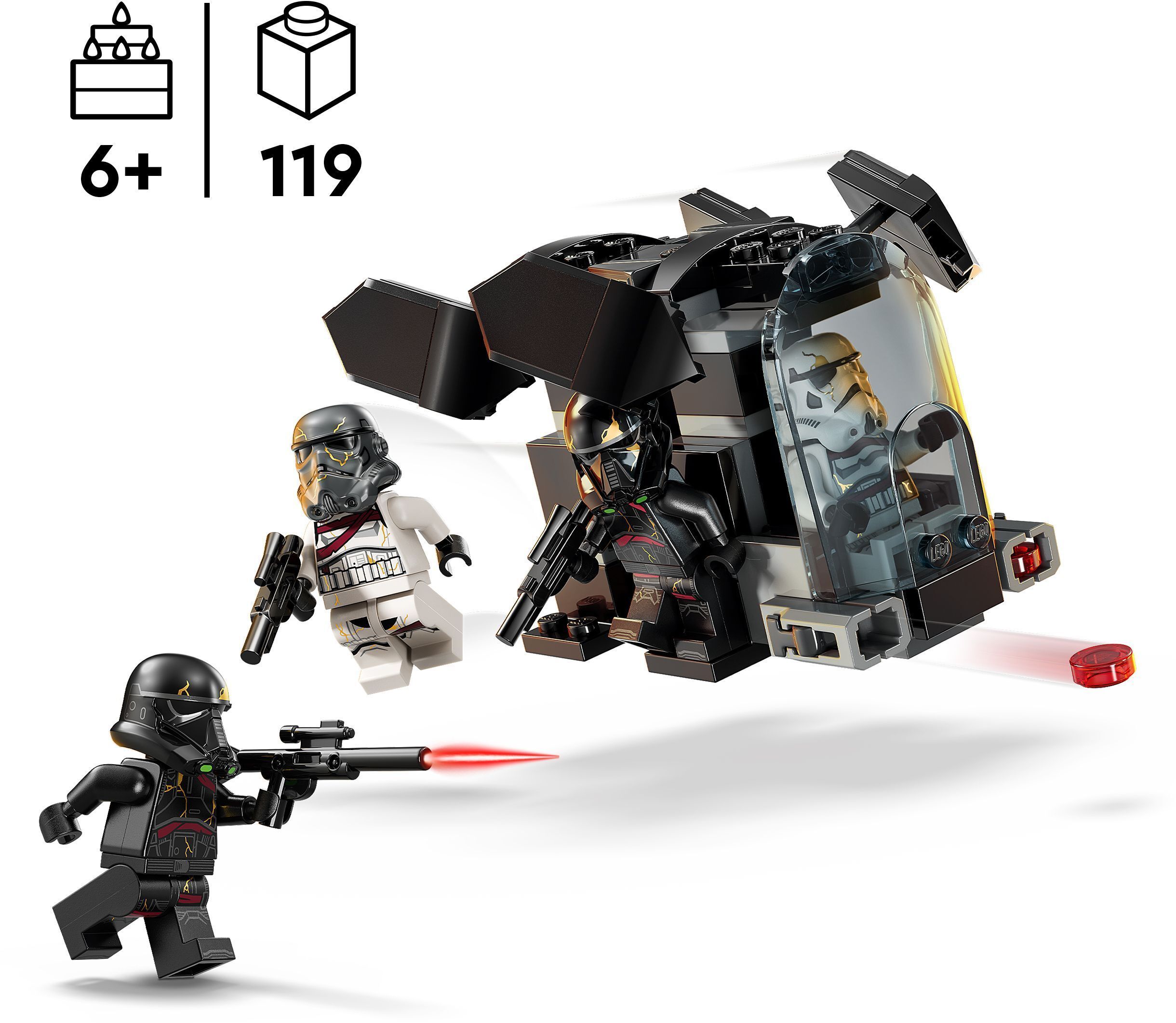 LEGO 75412 Боевой набор «Боец смерти и Ночной пехотинец V29 Star Wars фото 