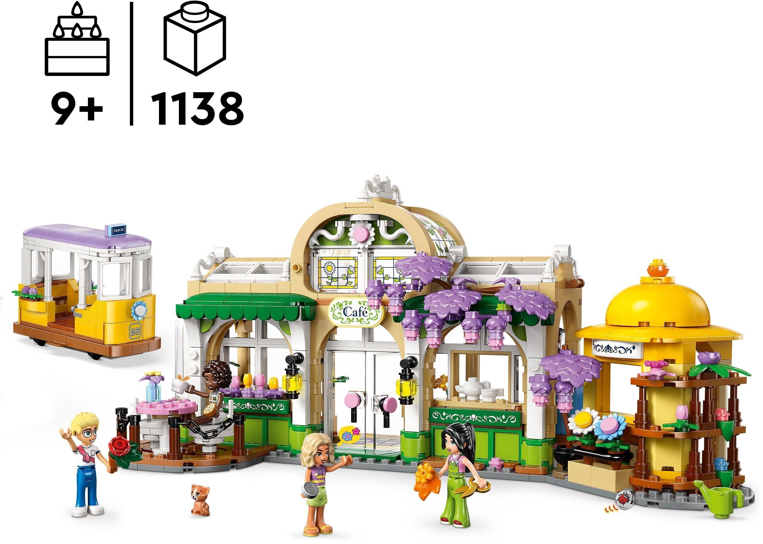 LEGO 42671 Кав'ярня з рослинами та квітковий магазин V29 LEGO Friendsфото2