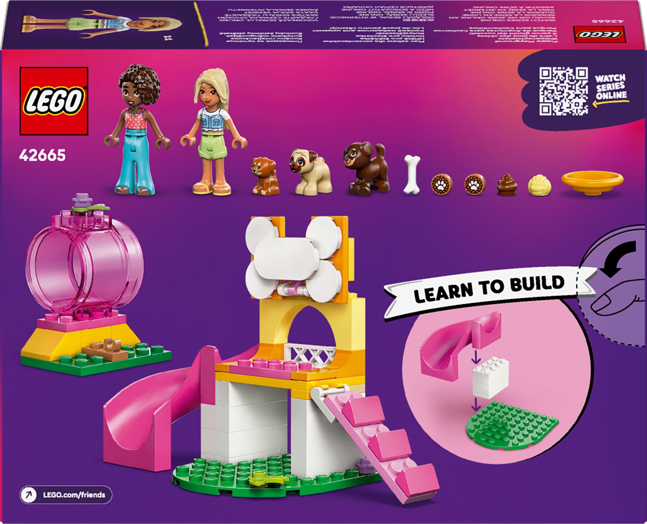 LEGO 42665 Игровая площадка для щенков V29 LEGO Friends фото 13