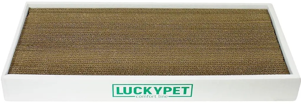 Когтеточка Lucky Pet Подиум мини картон 24x50x5 см фото 