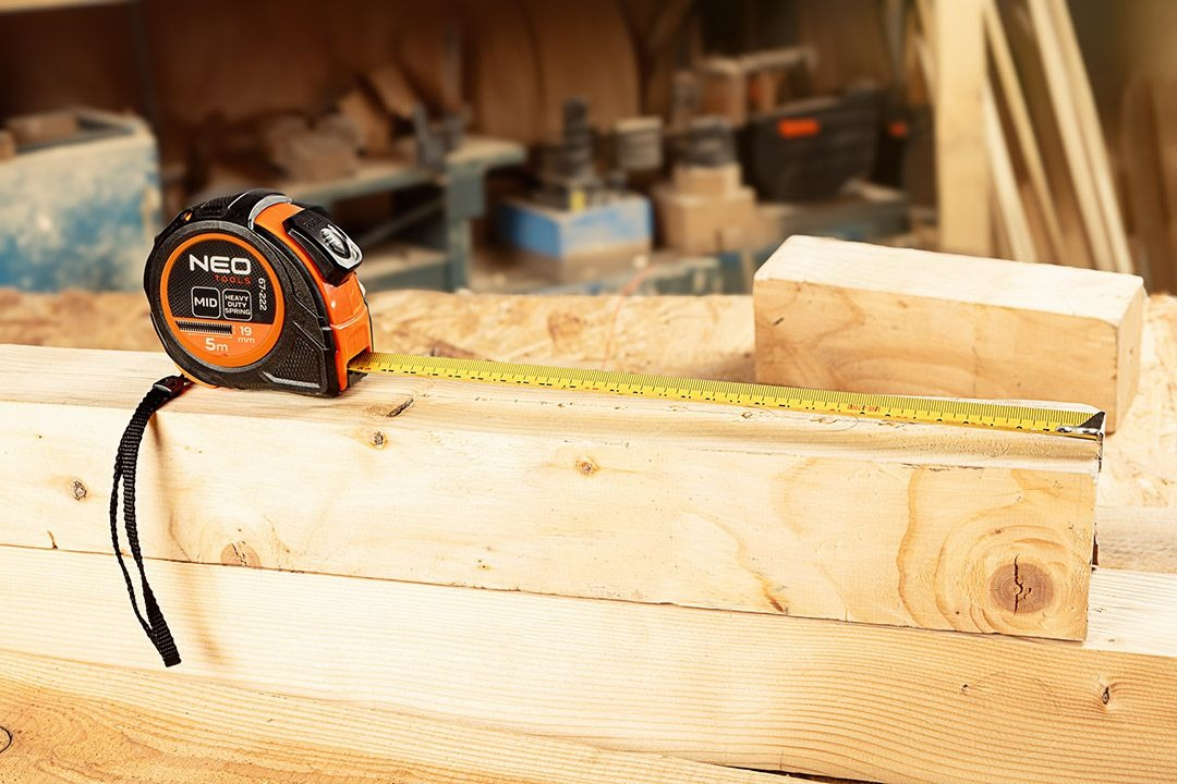 Рулетка Neo Tools 5м, 19мм, с фиксатором (67-222) фото 10