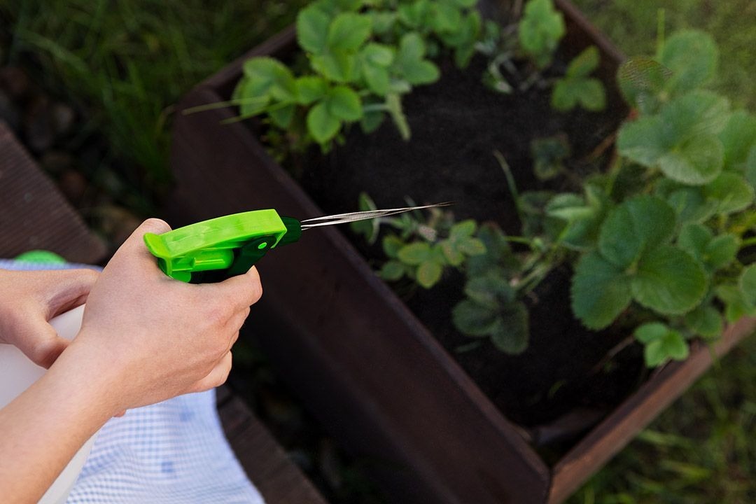 Опрыскиватель ручной Verto пластик 1л (15G546) фото 7