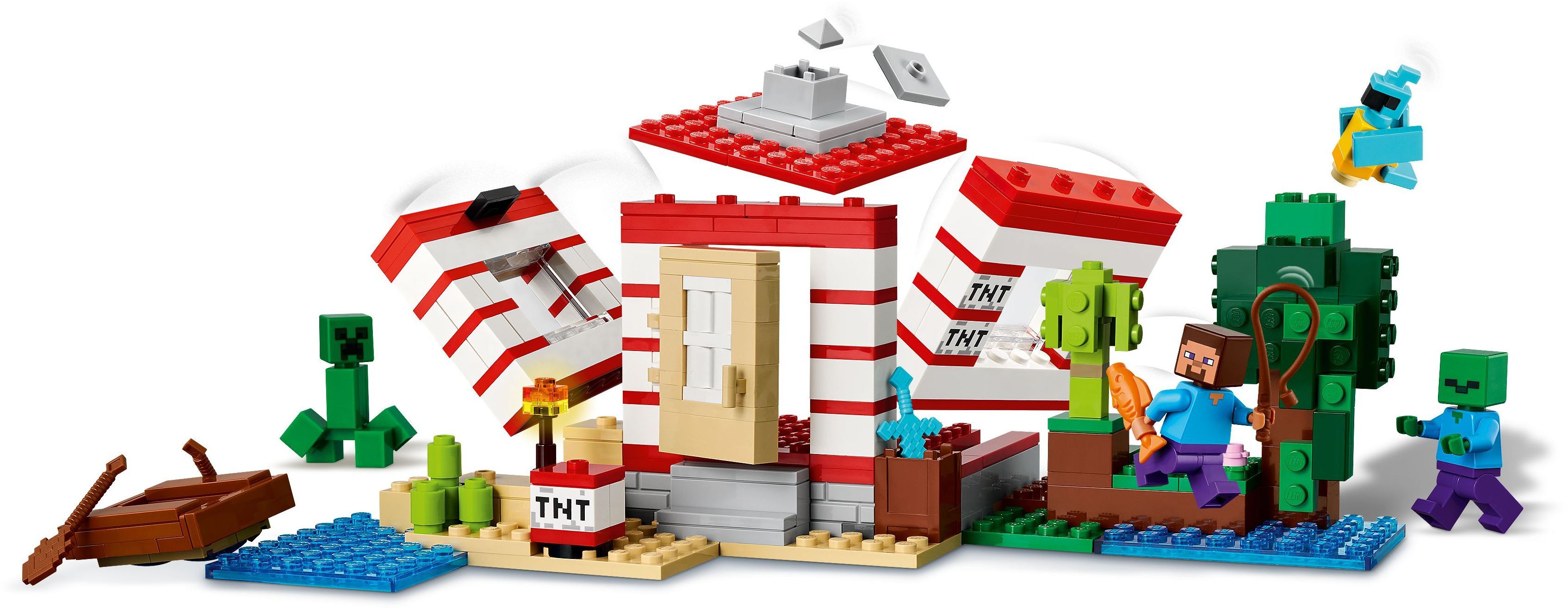 LEGO 21275 Будинок з вибухівки в джунглях V29 Minecraftфото3