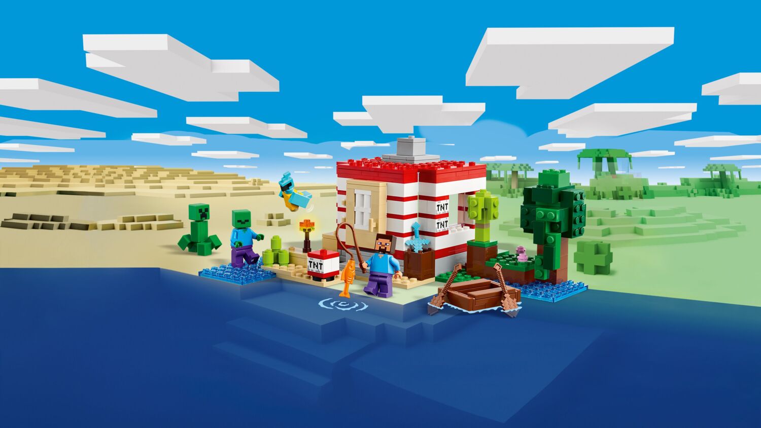 LEGO 21275 Будинок з вибухівки в джунглях V29 Minecraftфото