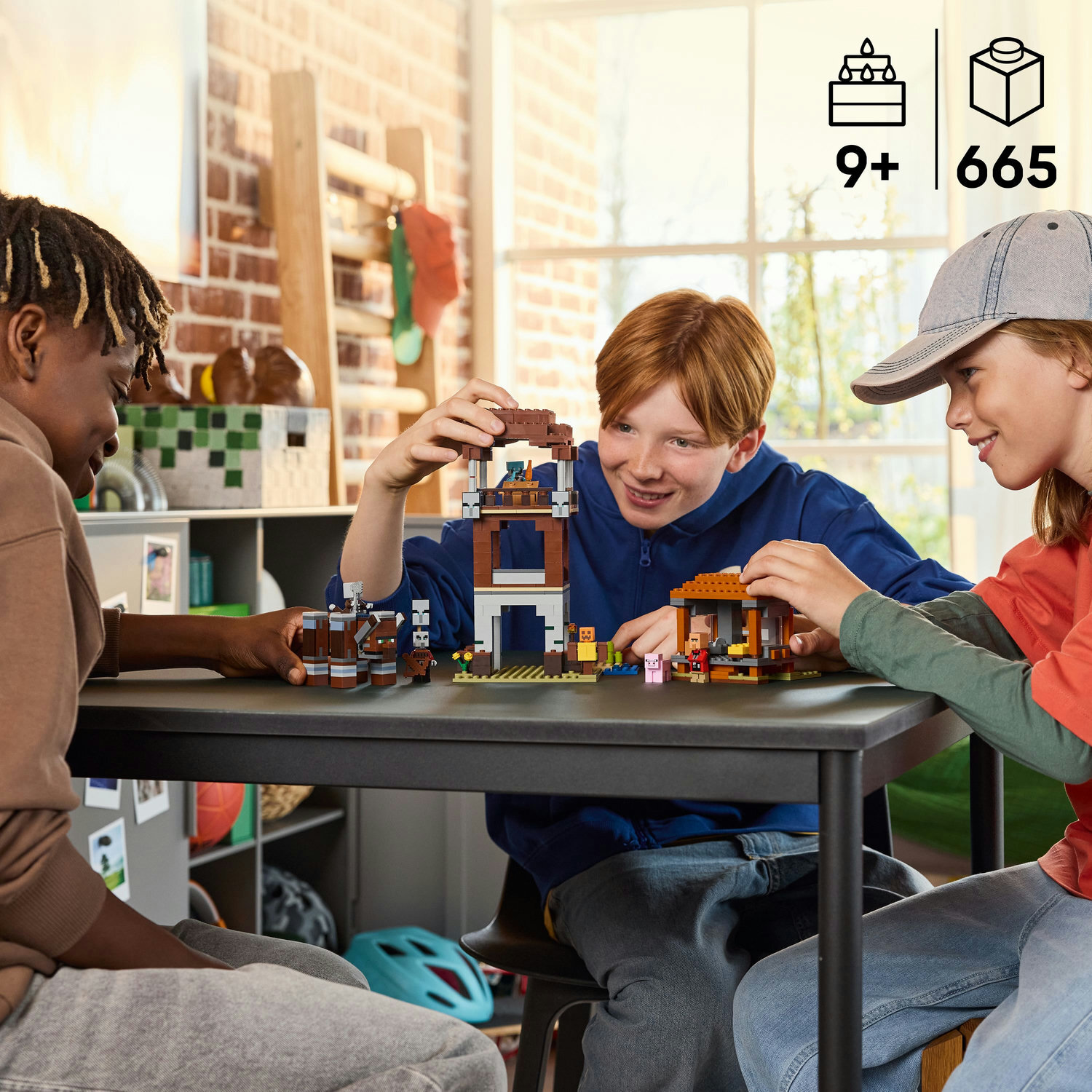 LEGO 21278 Minecraft Аванпост разбойников и опустошитель фото 4