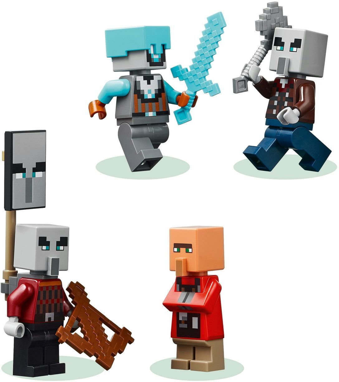 LEGO 21278 Minecraft Аванпост разбойников и опустошитель фото 7